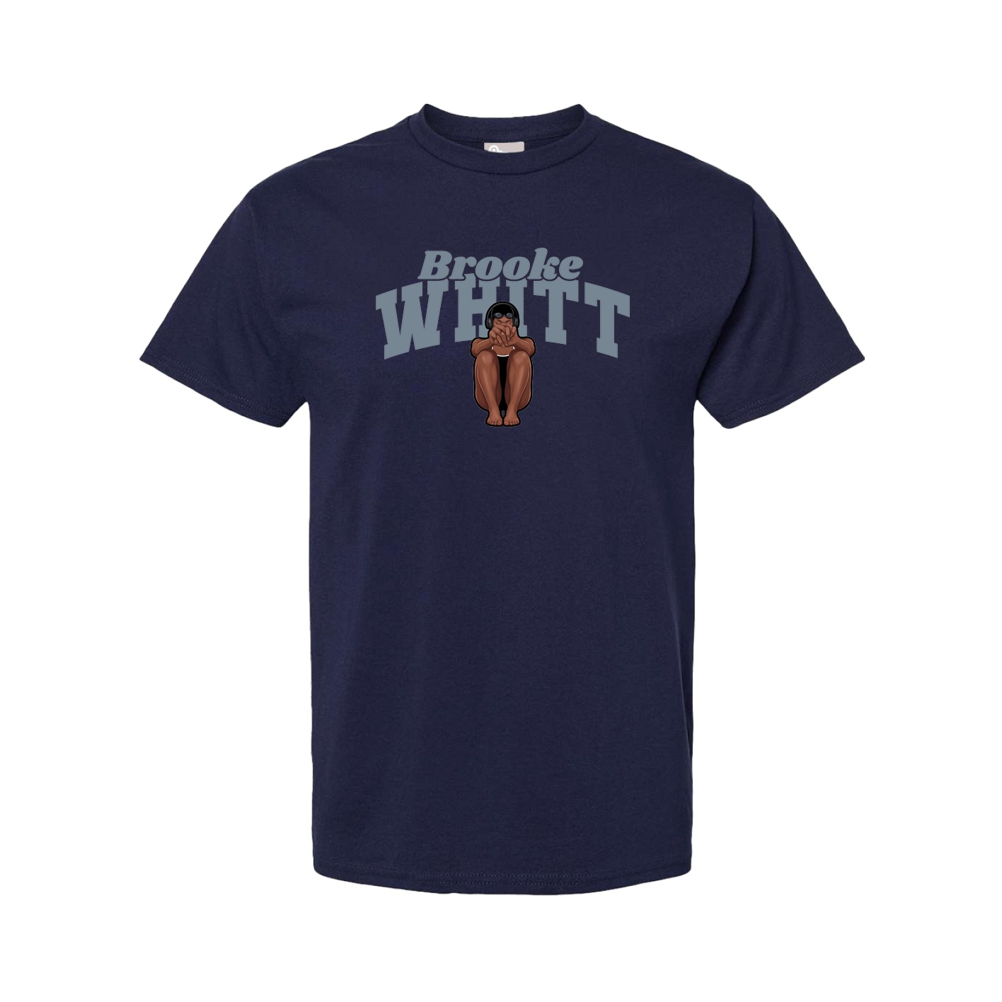 Tee — Signature Arch in Navy