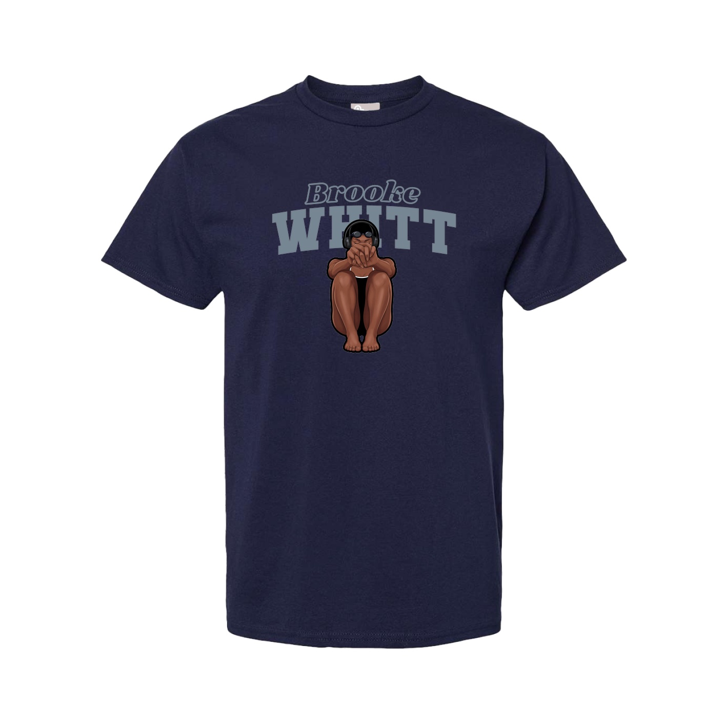 Tee — Name Arch in Navy
