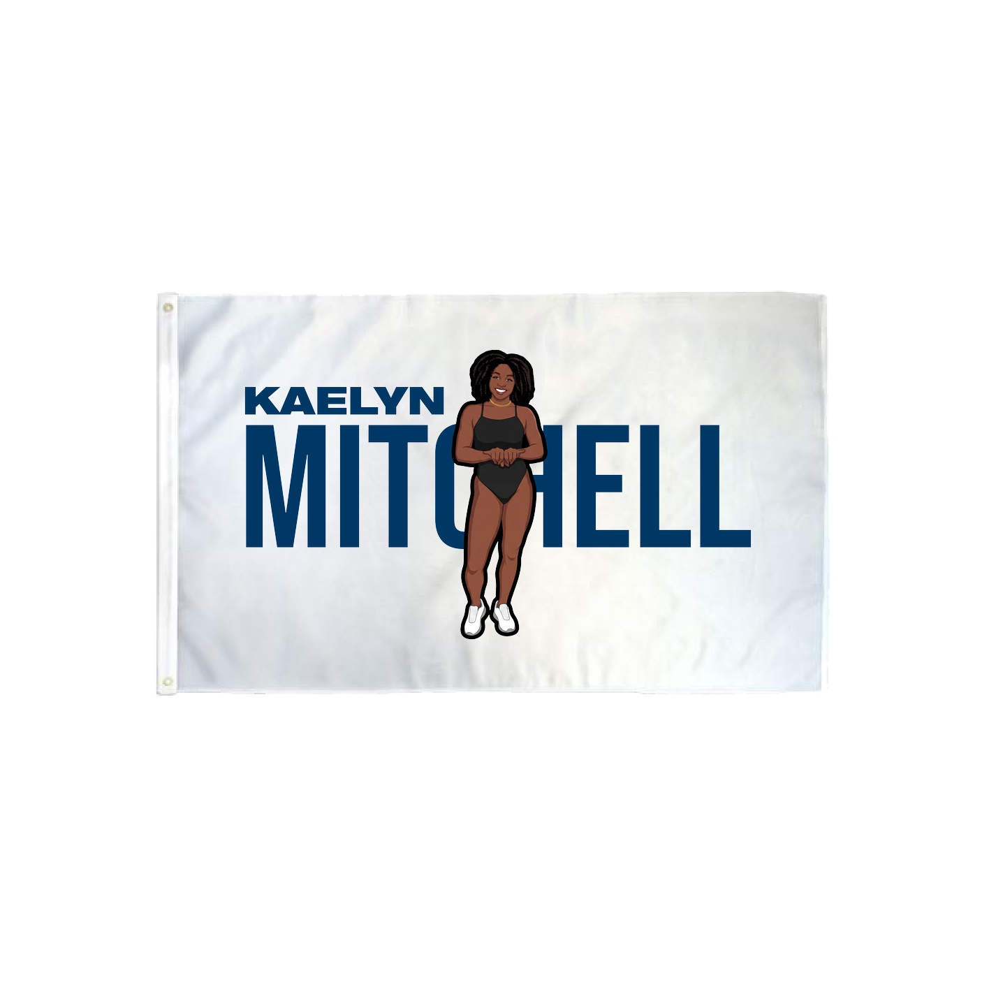 3x5 Flag — Player Name in Classic