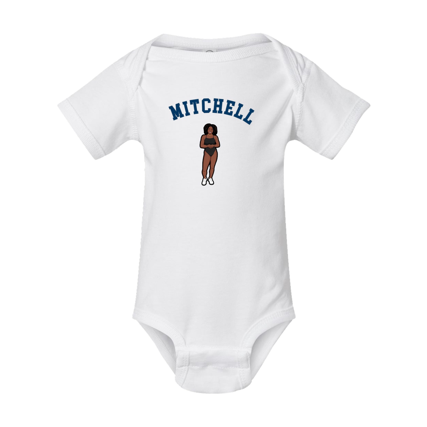 Baby Onesie — Shirsey Arch in White