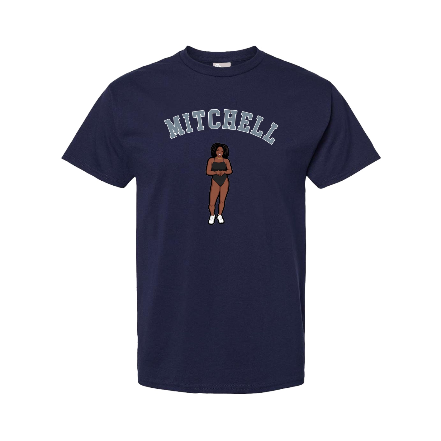 Youth Tee — Shirsey Arch in Navy