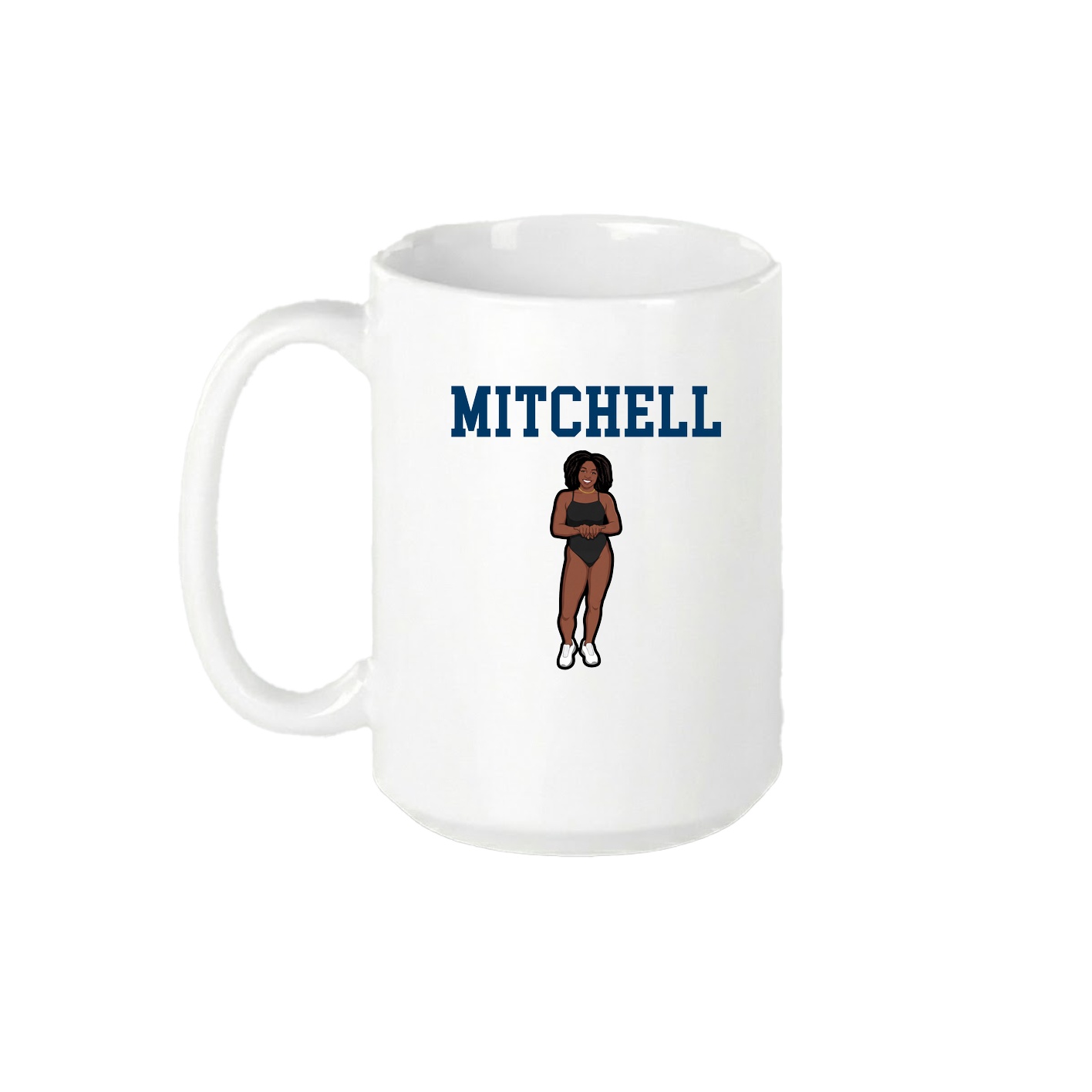 15oz Coffee Mug — Shirsey in White