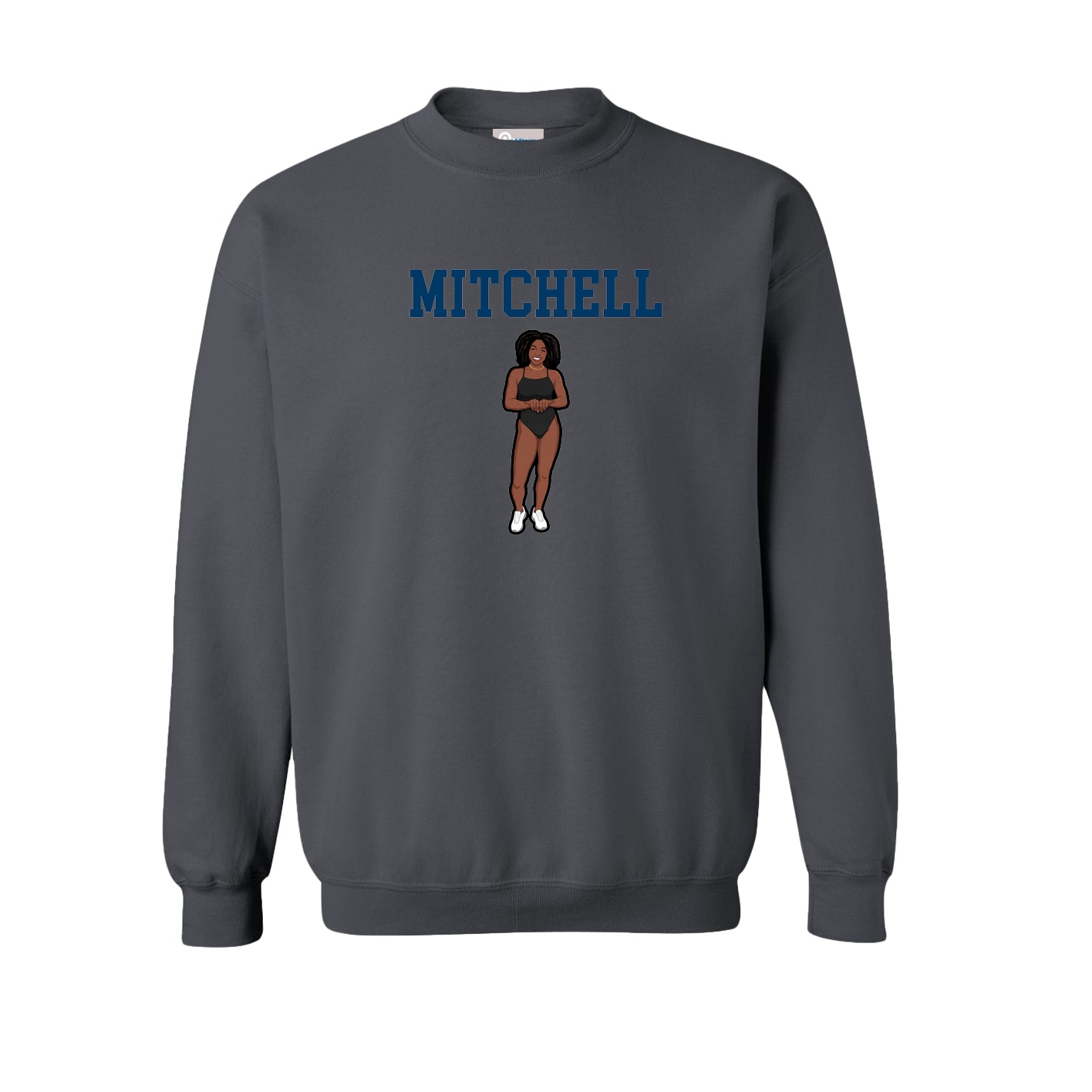 Fleece Crew — Shirsey in Grey