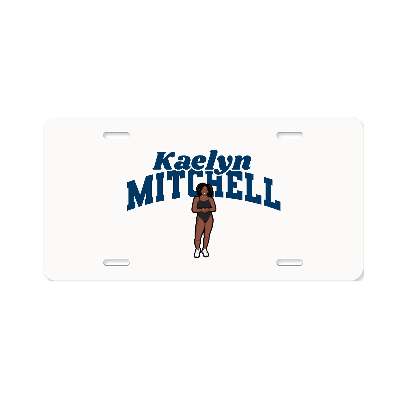 License Plate — Signature Arch in Classic