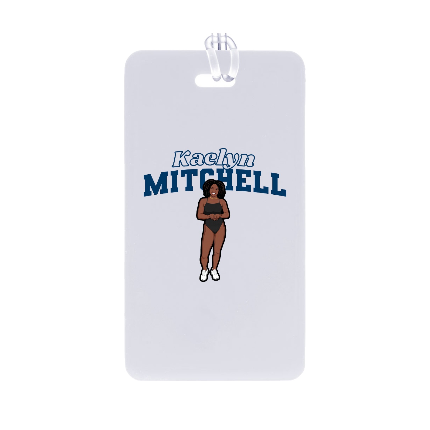 Bag Tag — Name Arch in Classic