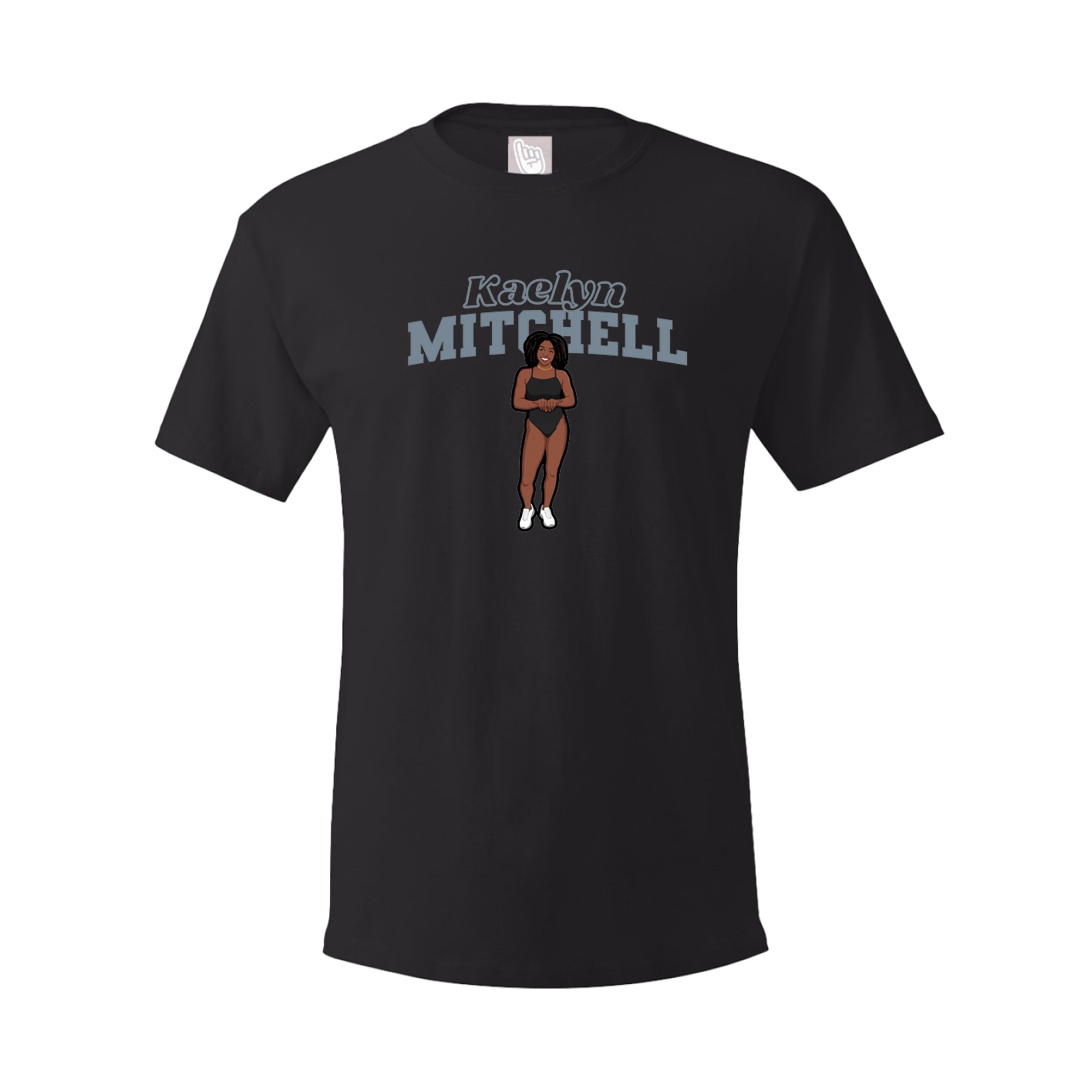 Tee — Name Arch in Black