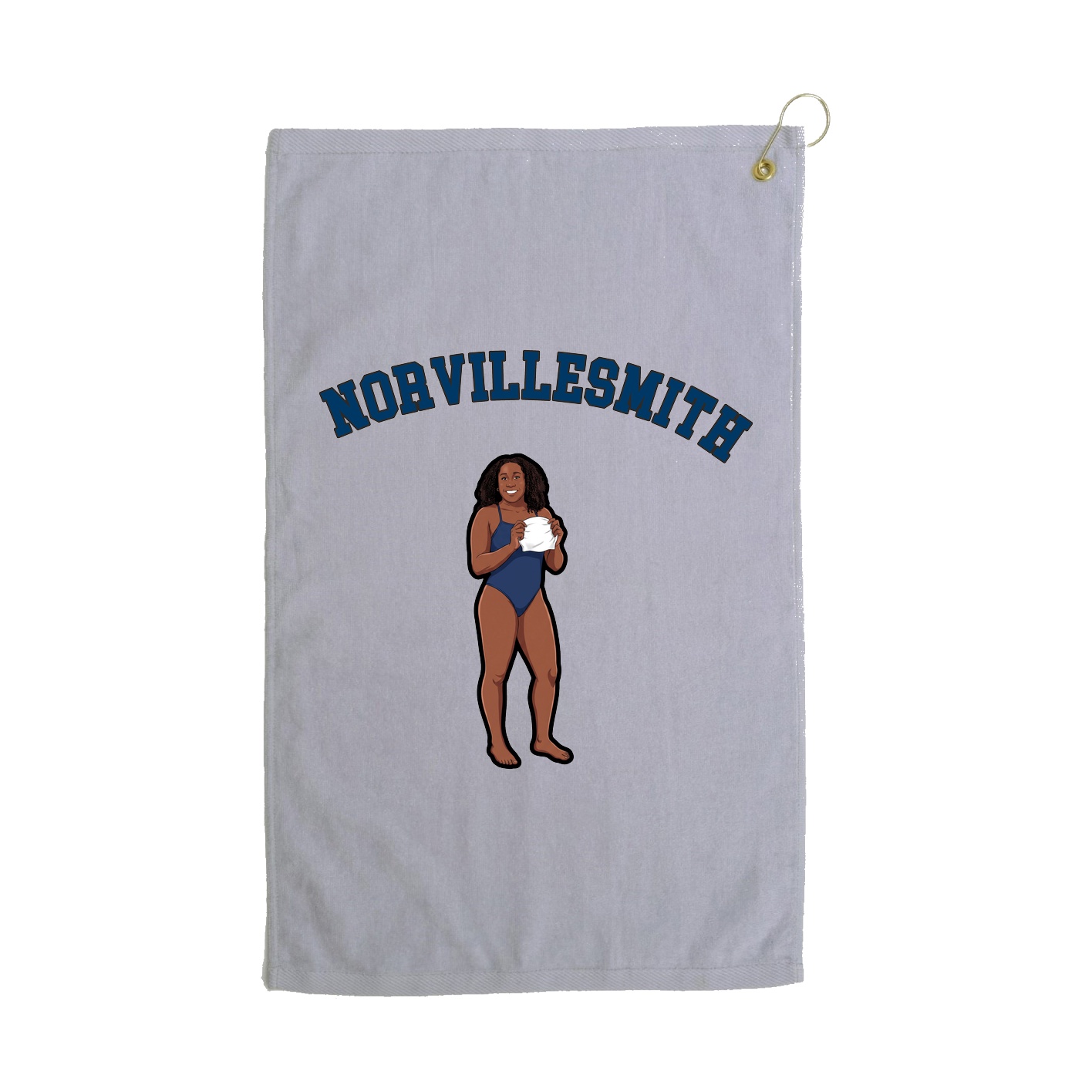 Golf Towel — Shirsey Arch in Grey