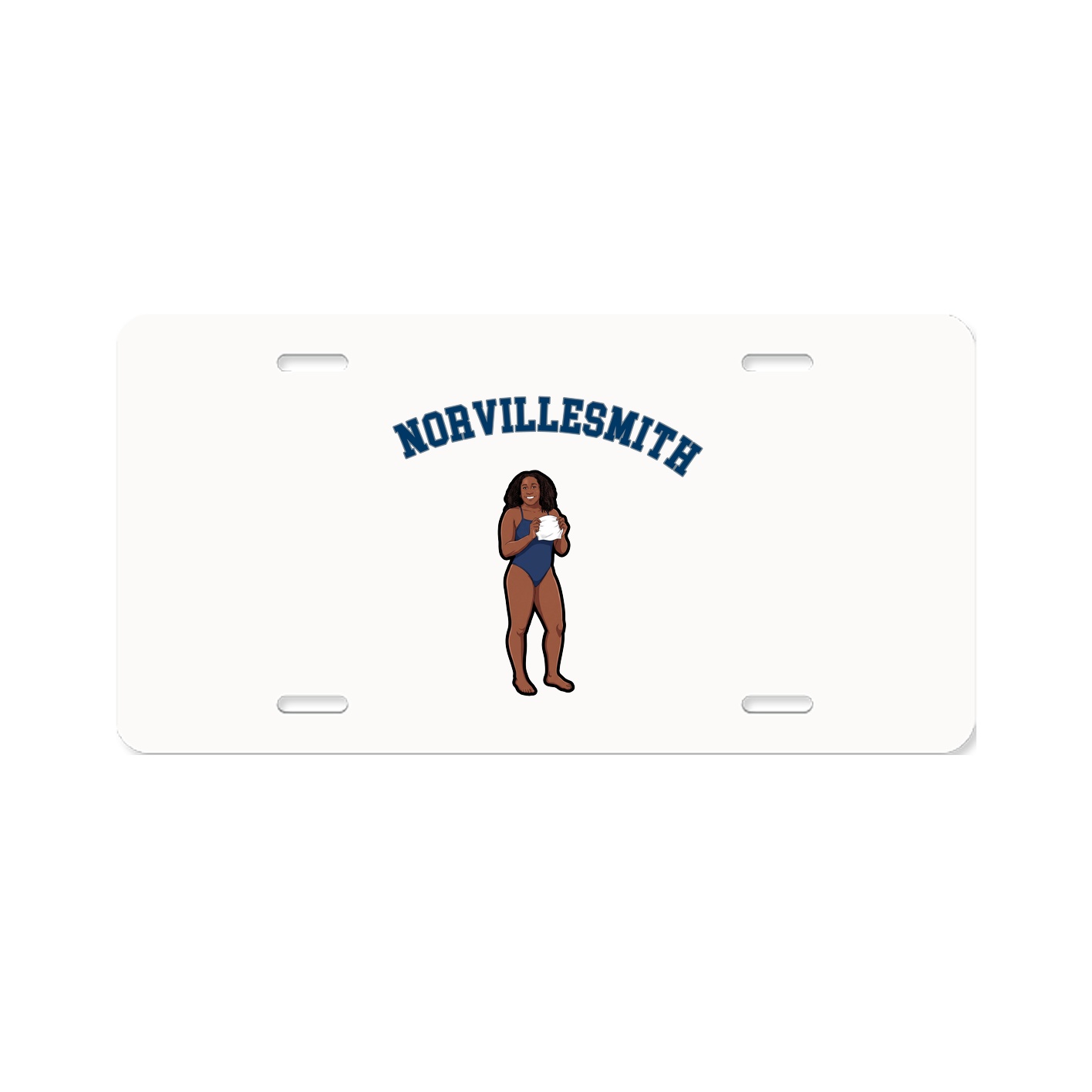 License Plate — Shirsey Arch in Classic