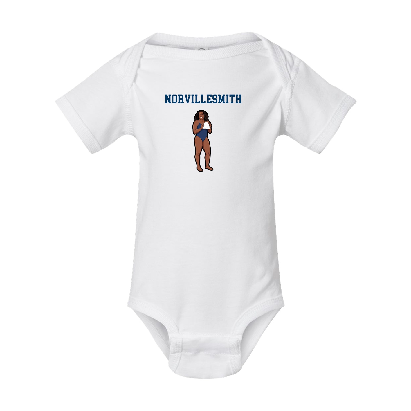 Baby Onesie — Shirsey in White