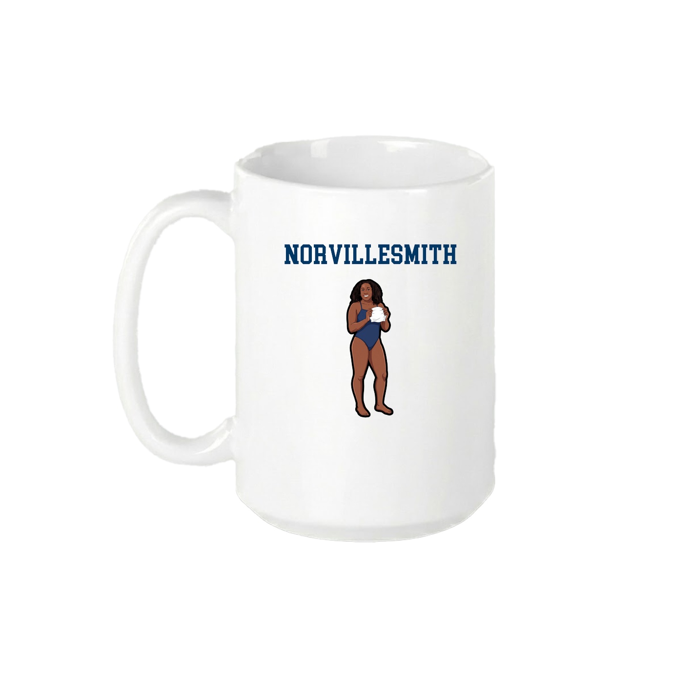15oz Coffee Mug — Shirsey in White