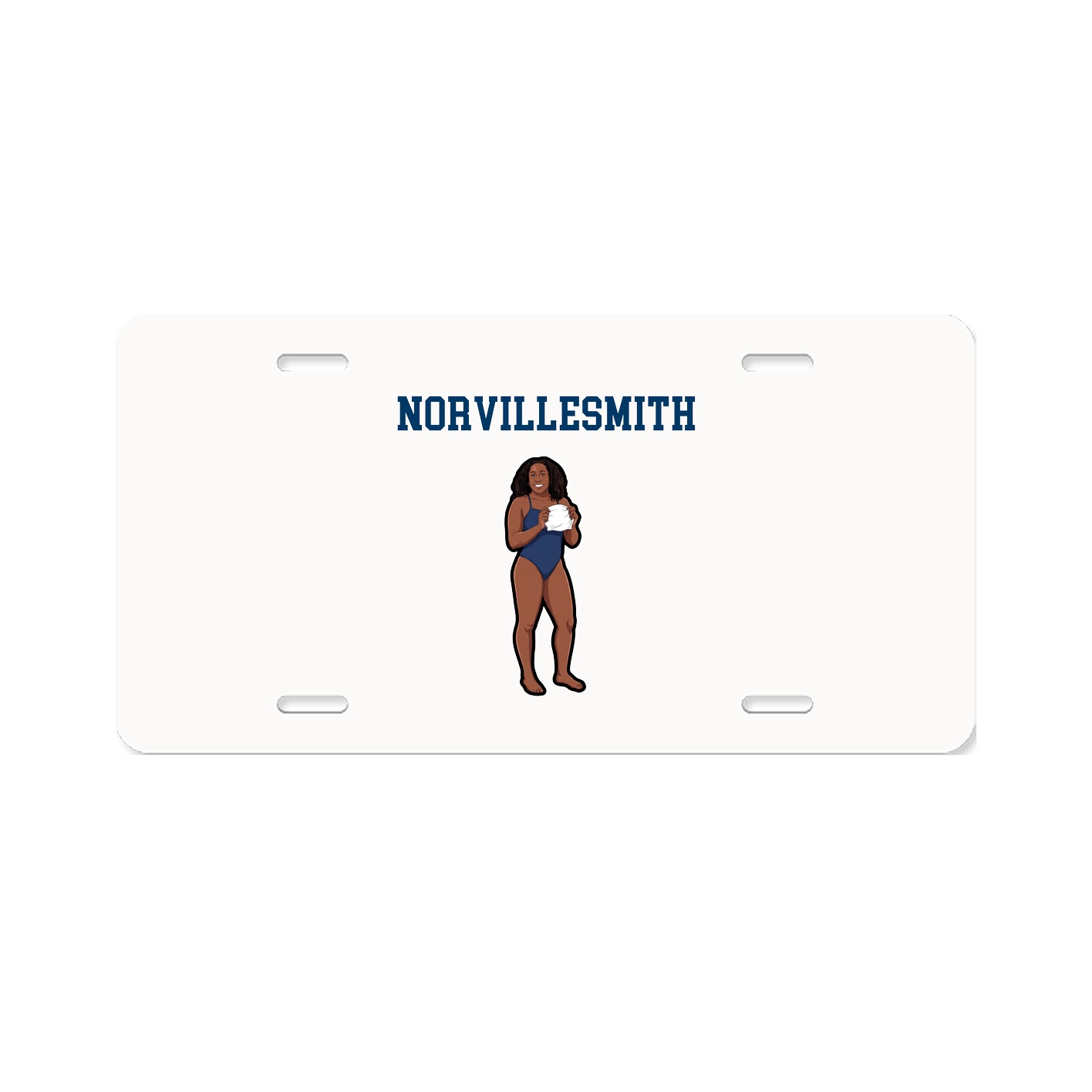 License Plate — Shirsey in Classic