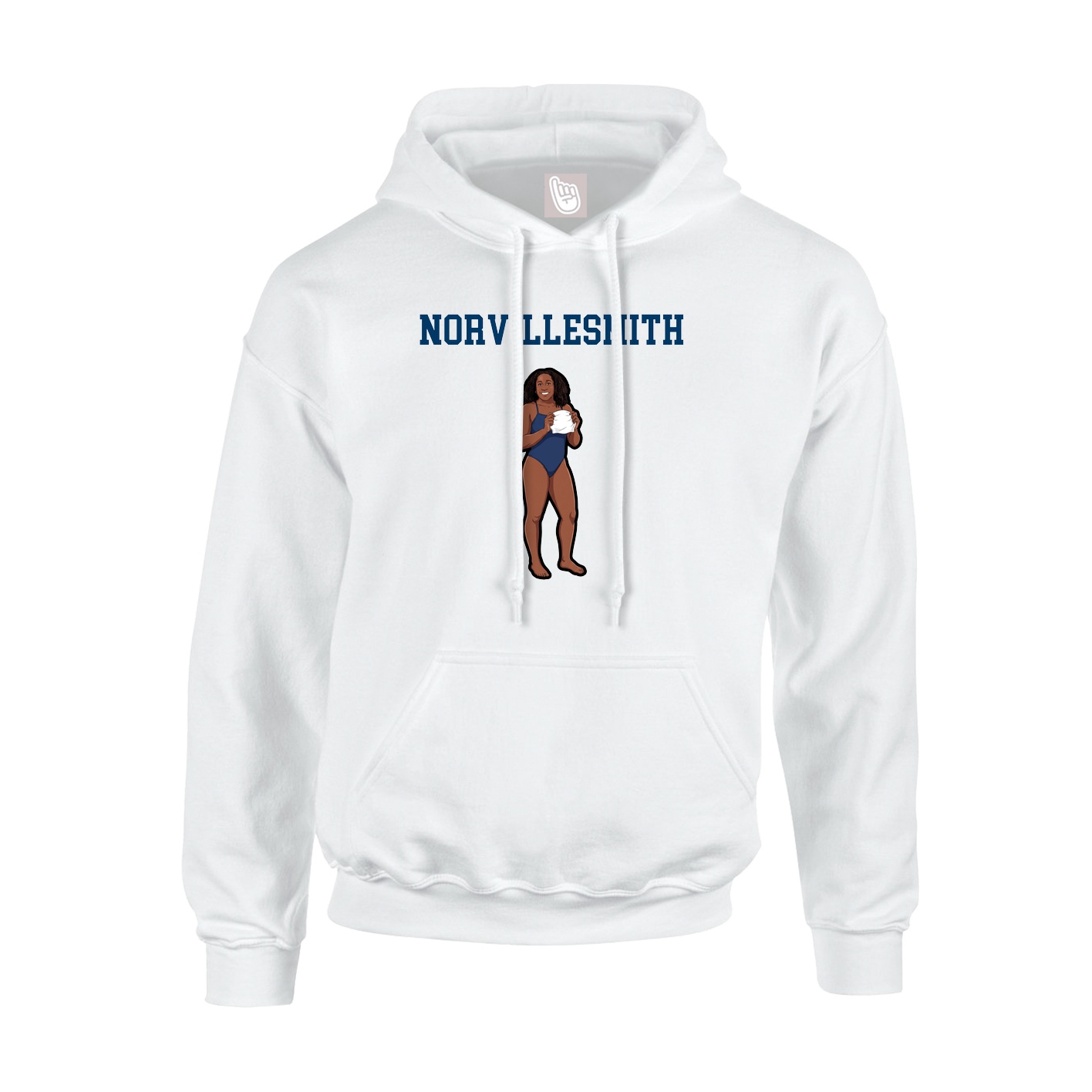 Youth Hoodie — Shirsey in White