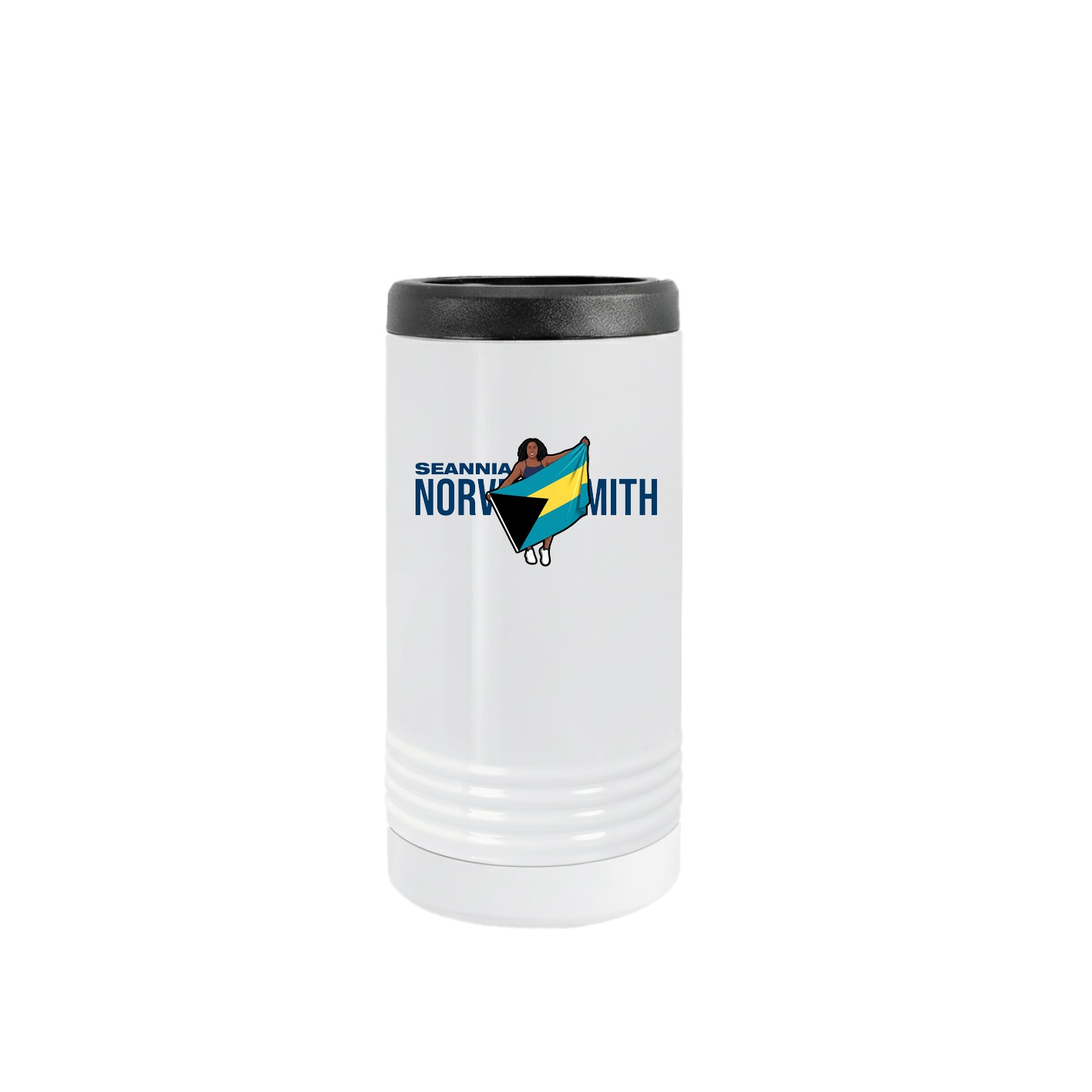 Slim Beverage Holder — Player Name in White