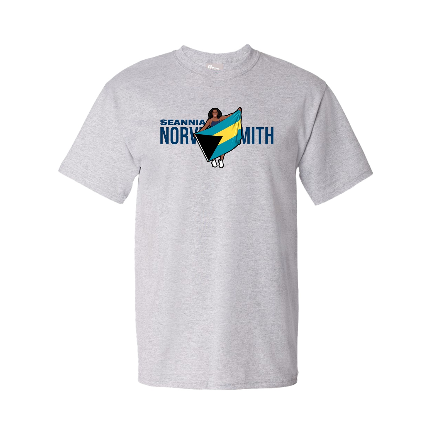 Youth Tee — Player Name in Grey