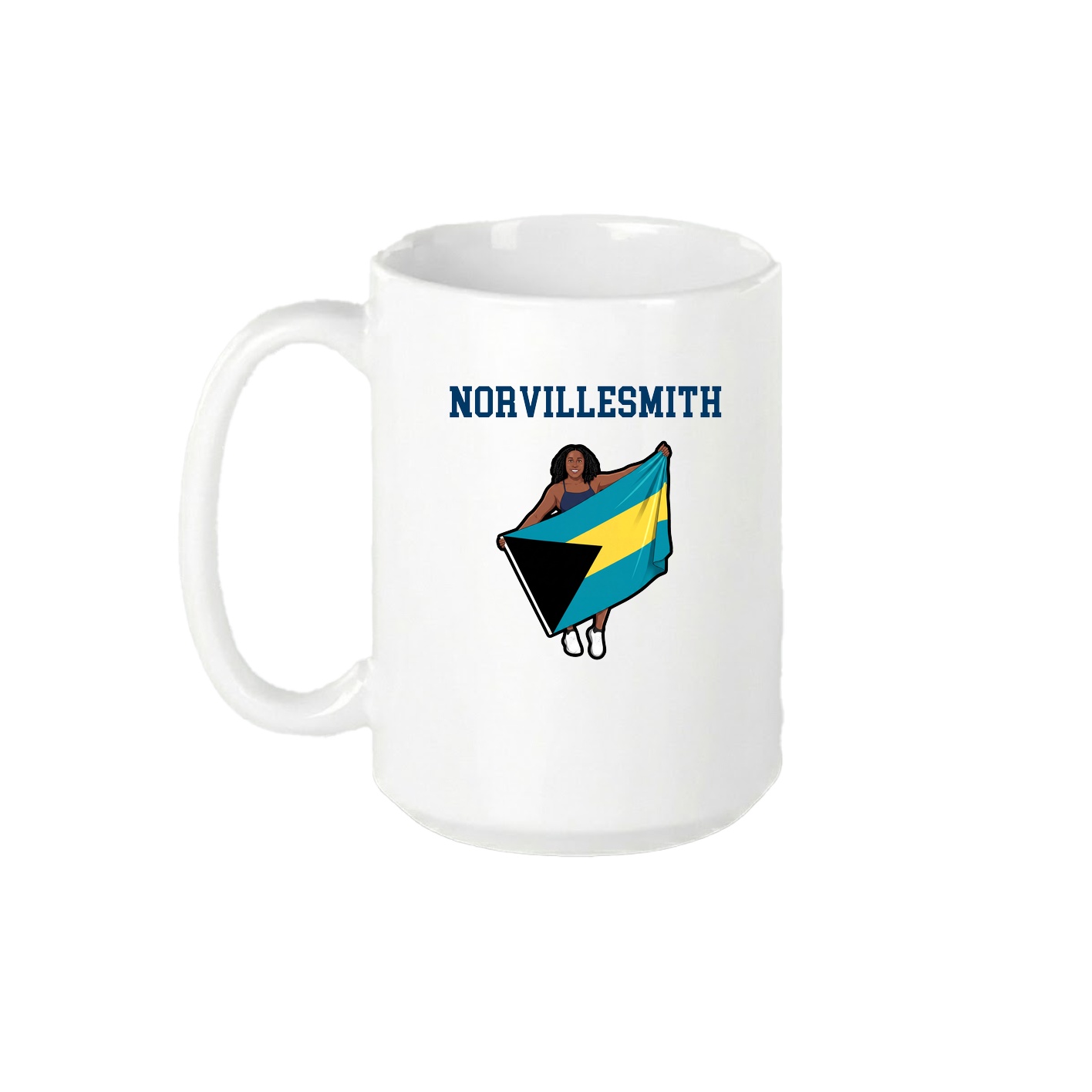 15oz Coffee Mug — Shirsey in White