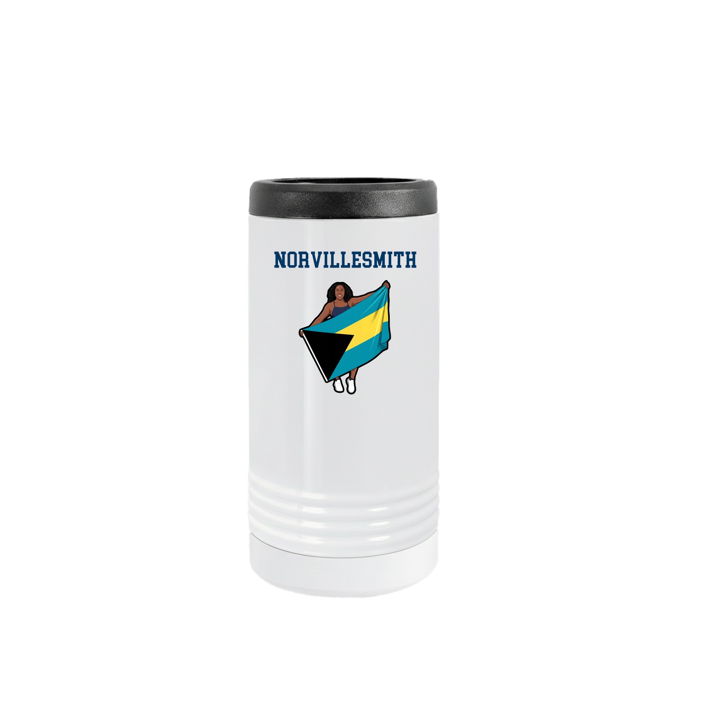 Slim Beverage Holder — Shirsey in White