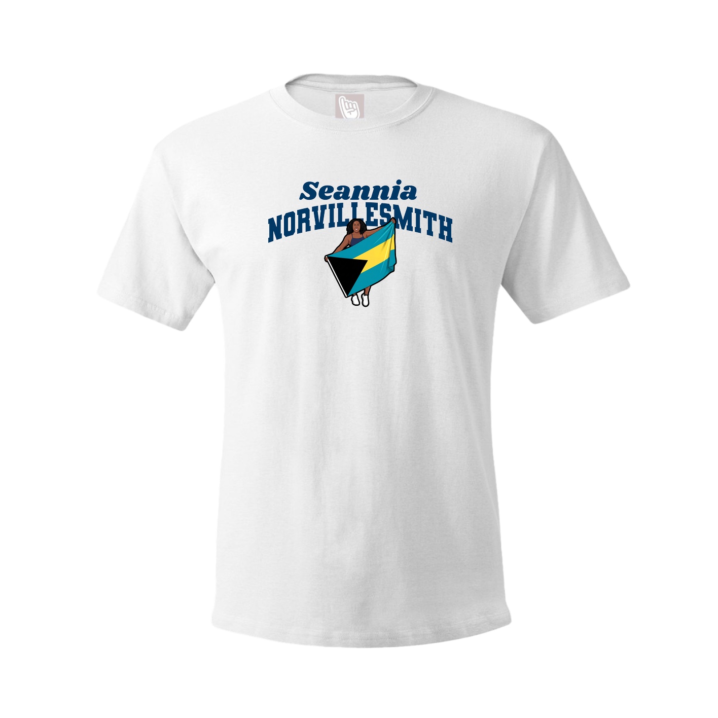 Youth Tee — Signature Arch in White