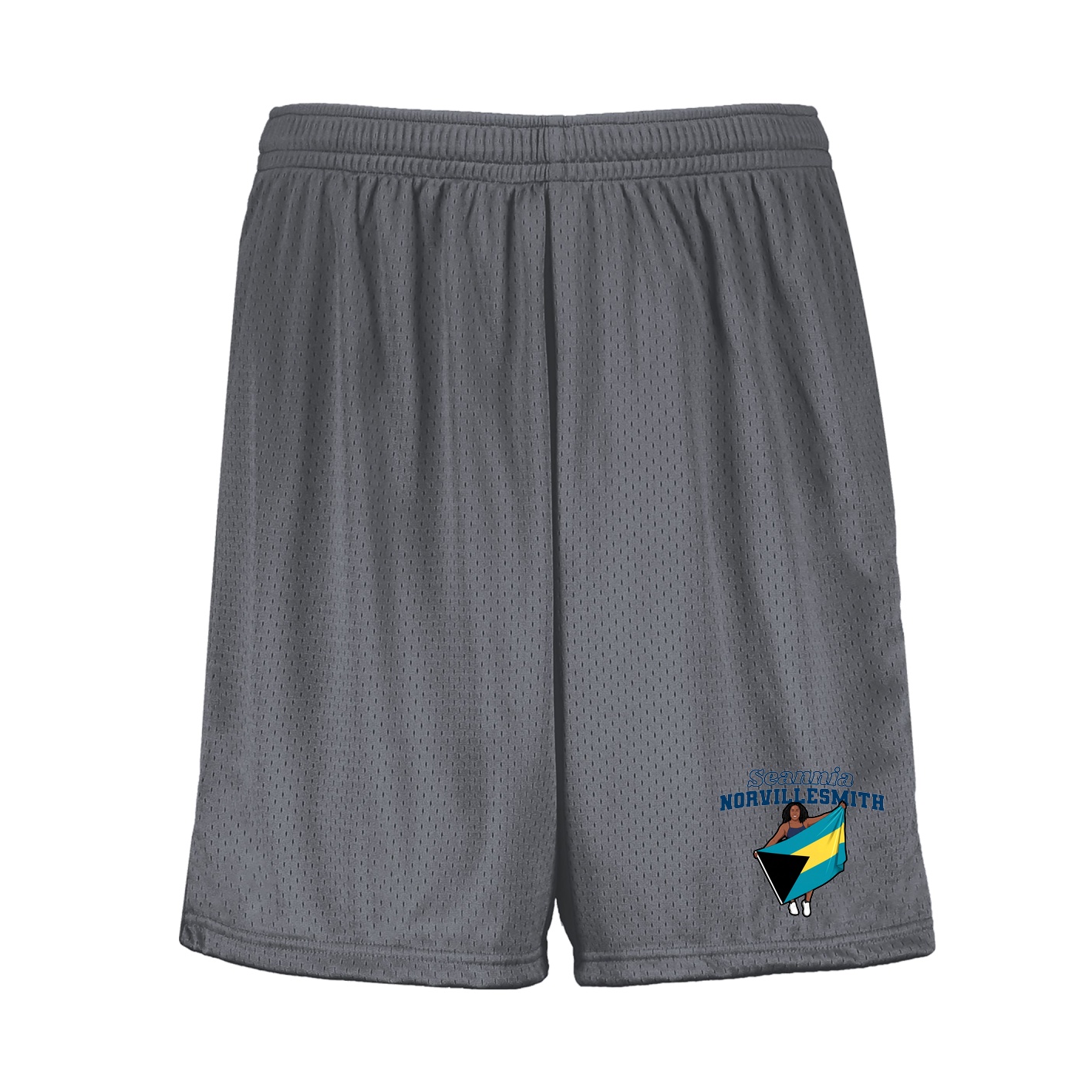 Shorts — Name Arch in Grey