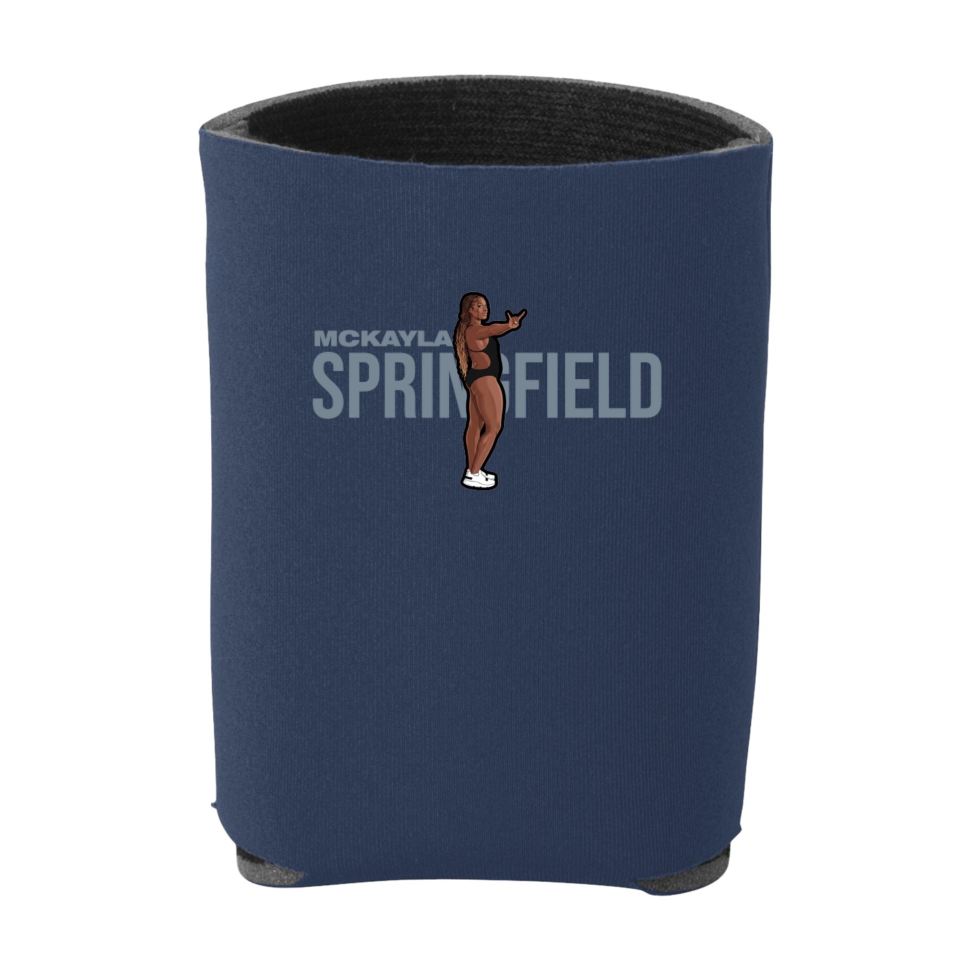 Can Holder — Player Name in Navy