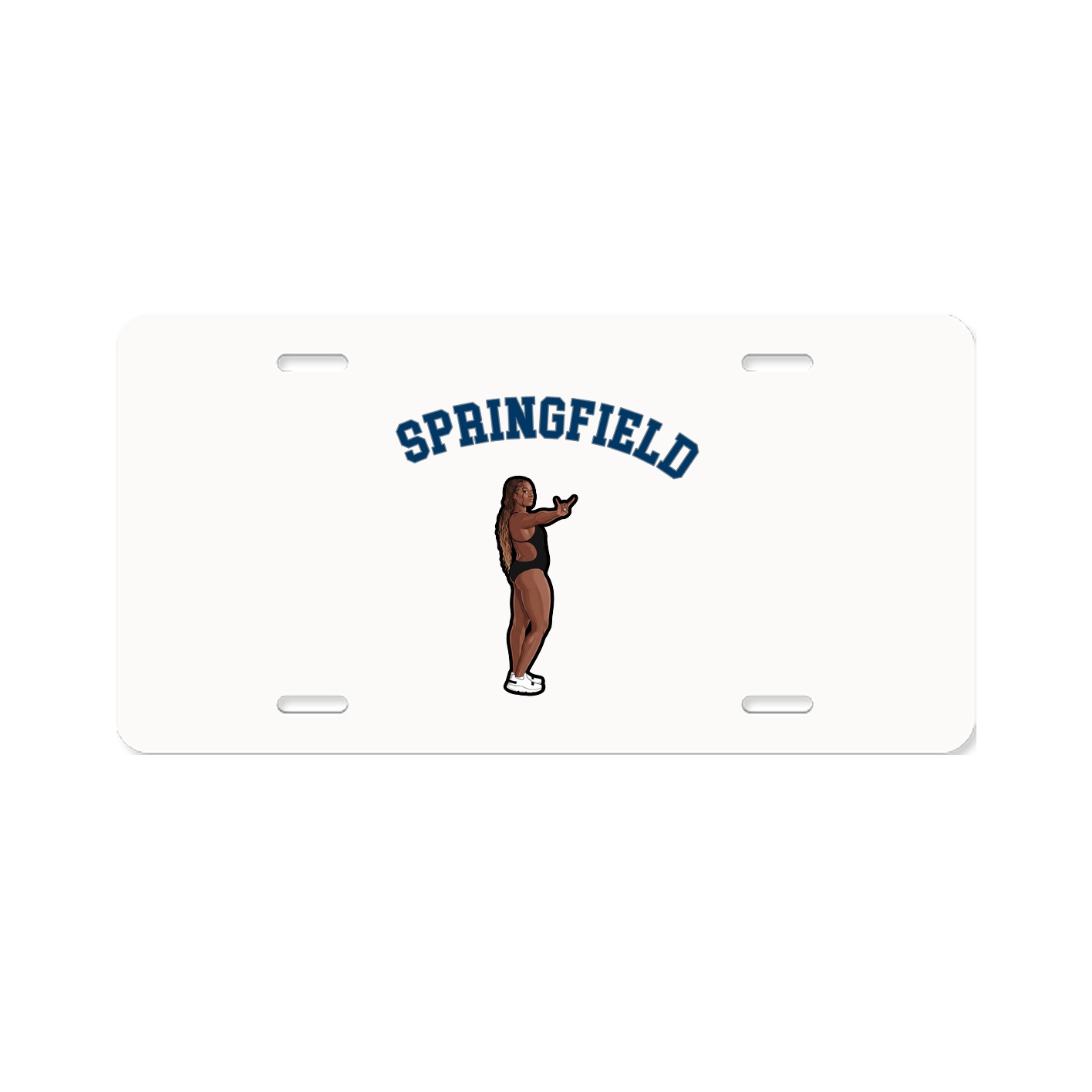 License Plate — Shirsey Arch in Classic