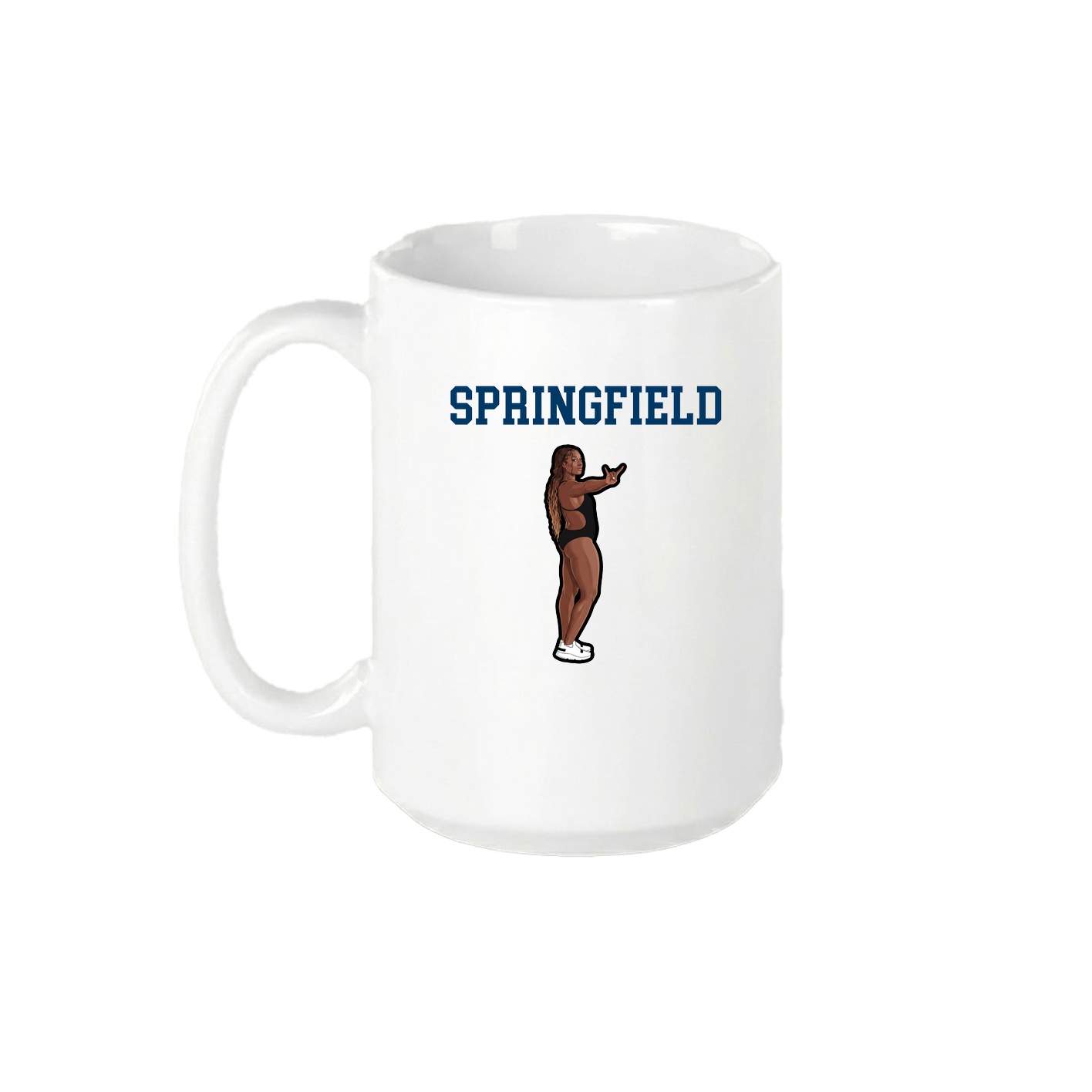 15oz Coffee Mug — Shirsey in White