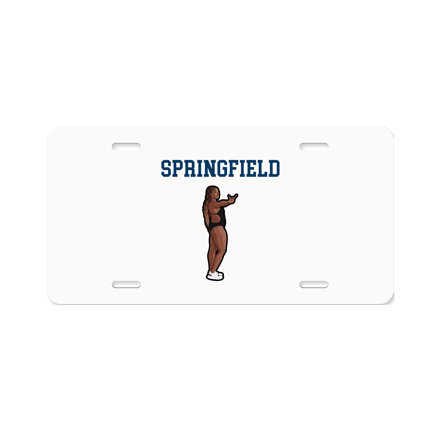 License Plate — Shirsey in Classic