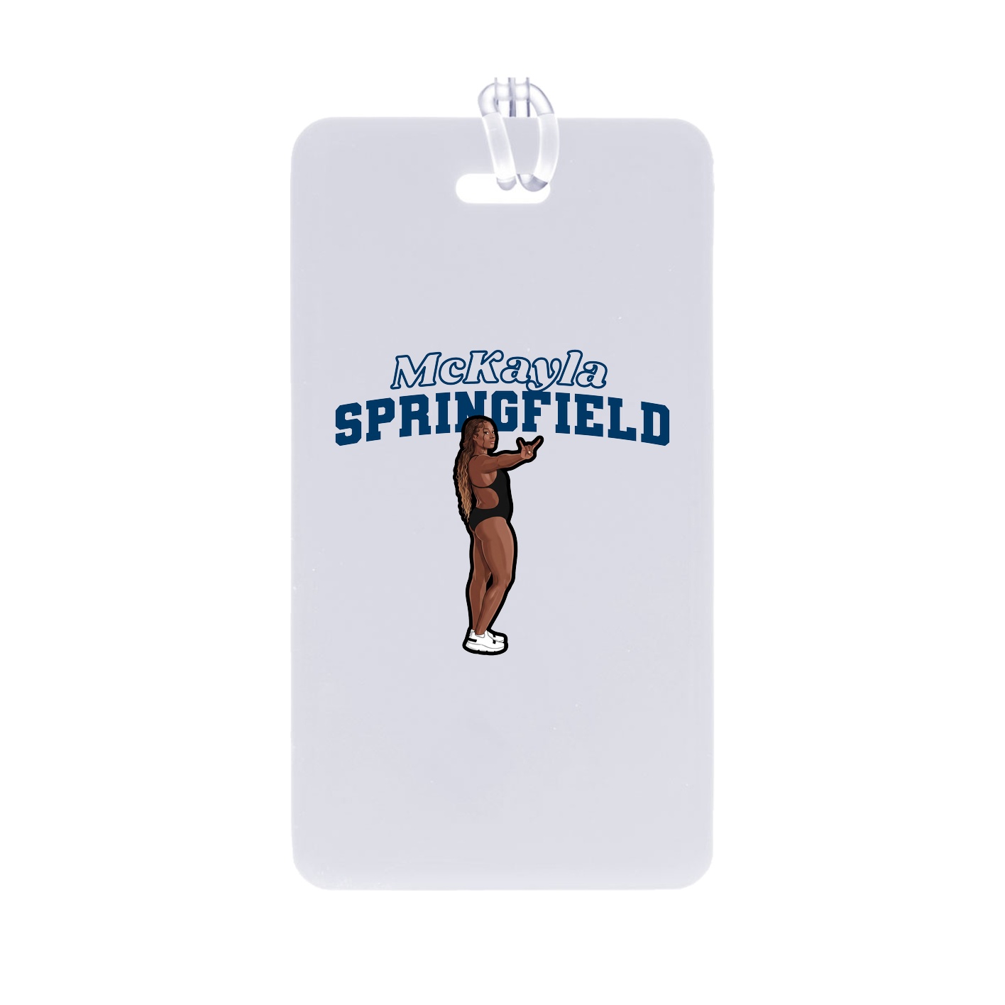 Bag Tag — Name Arch in Classic