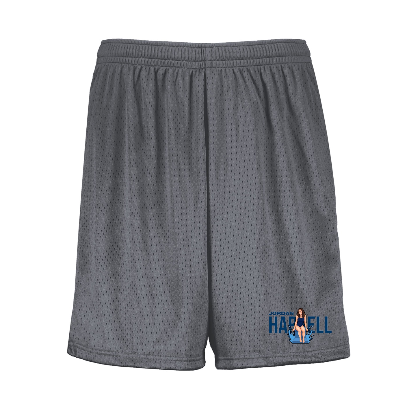 Shorts — Player Name in Grey