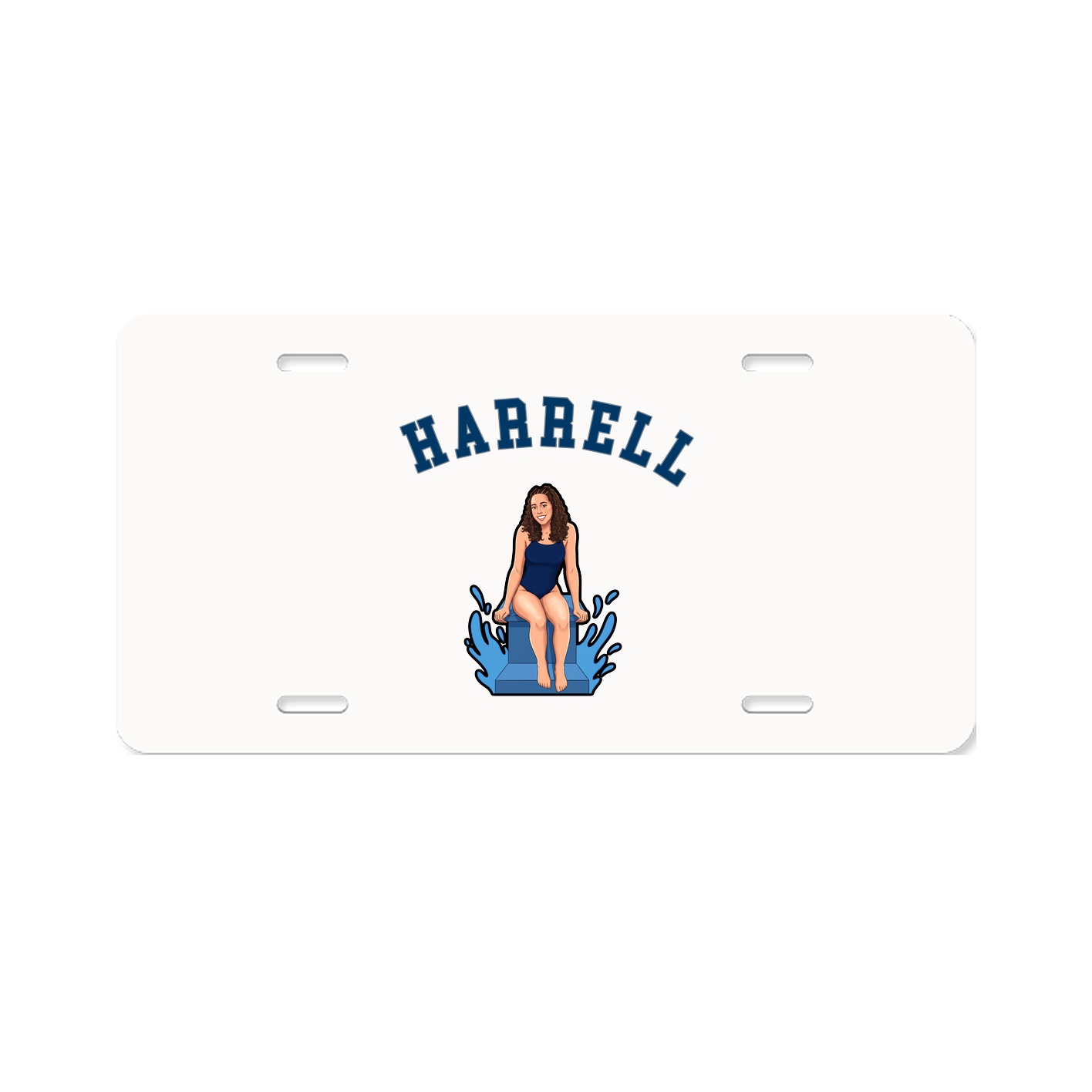 License Plate — Shirsey Arch in Classic
