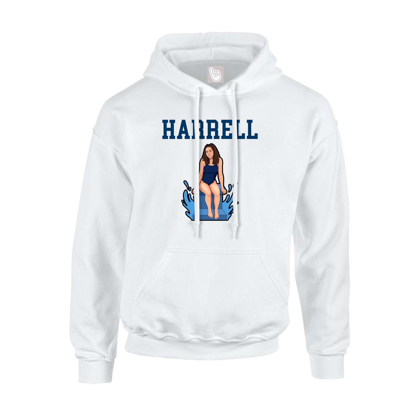 Youth Hoodie — Shirsey in White