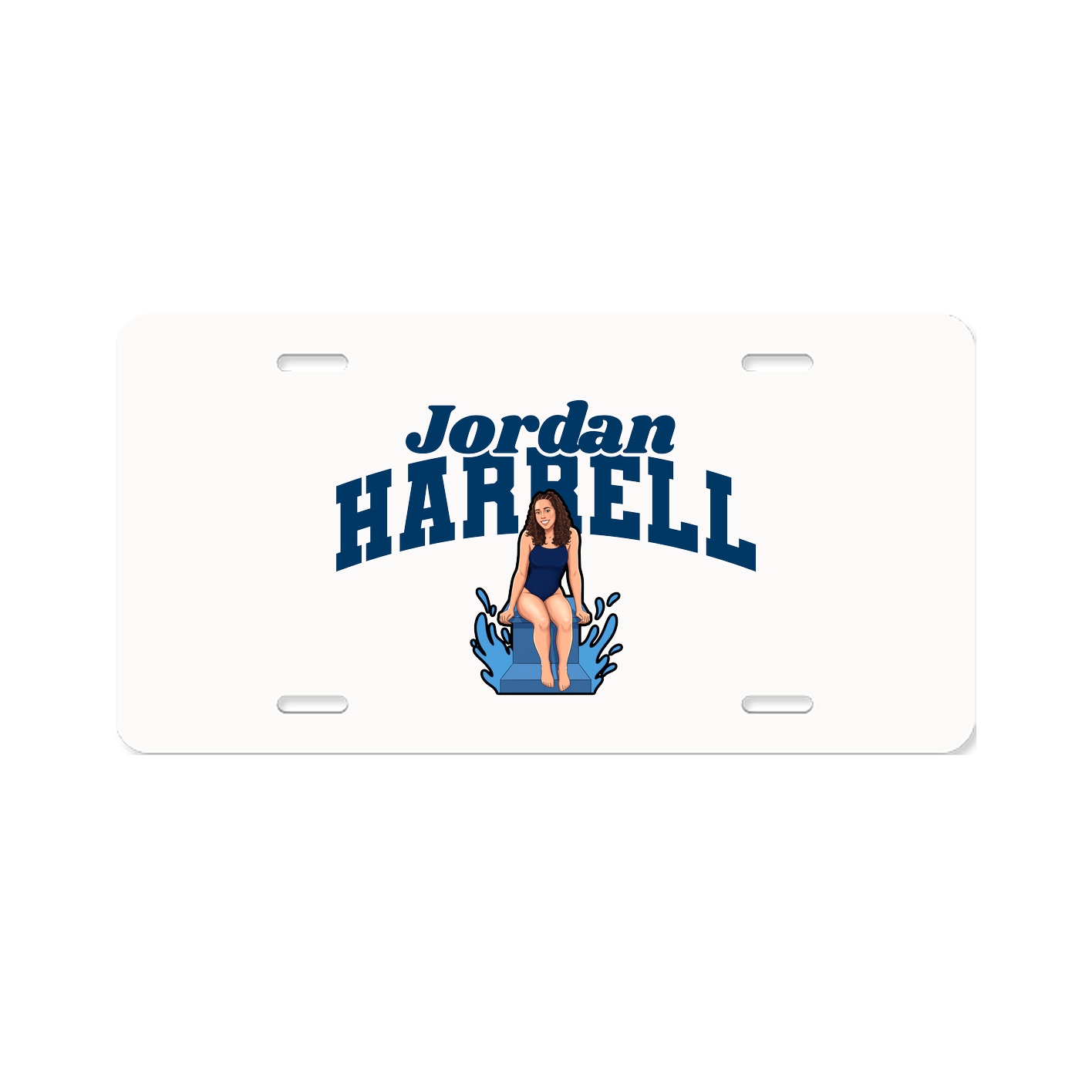 License Plate — Signature Arch in Classic