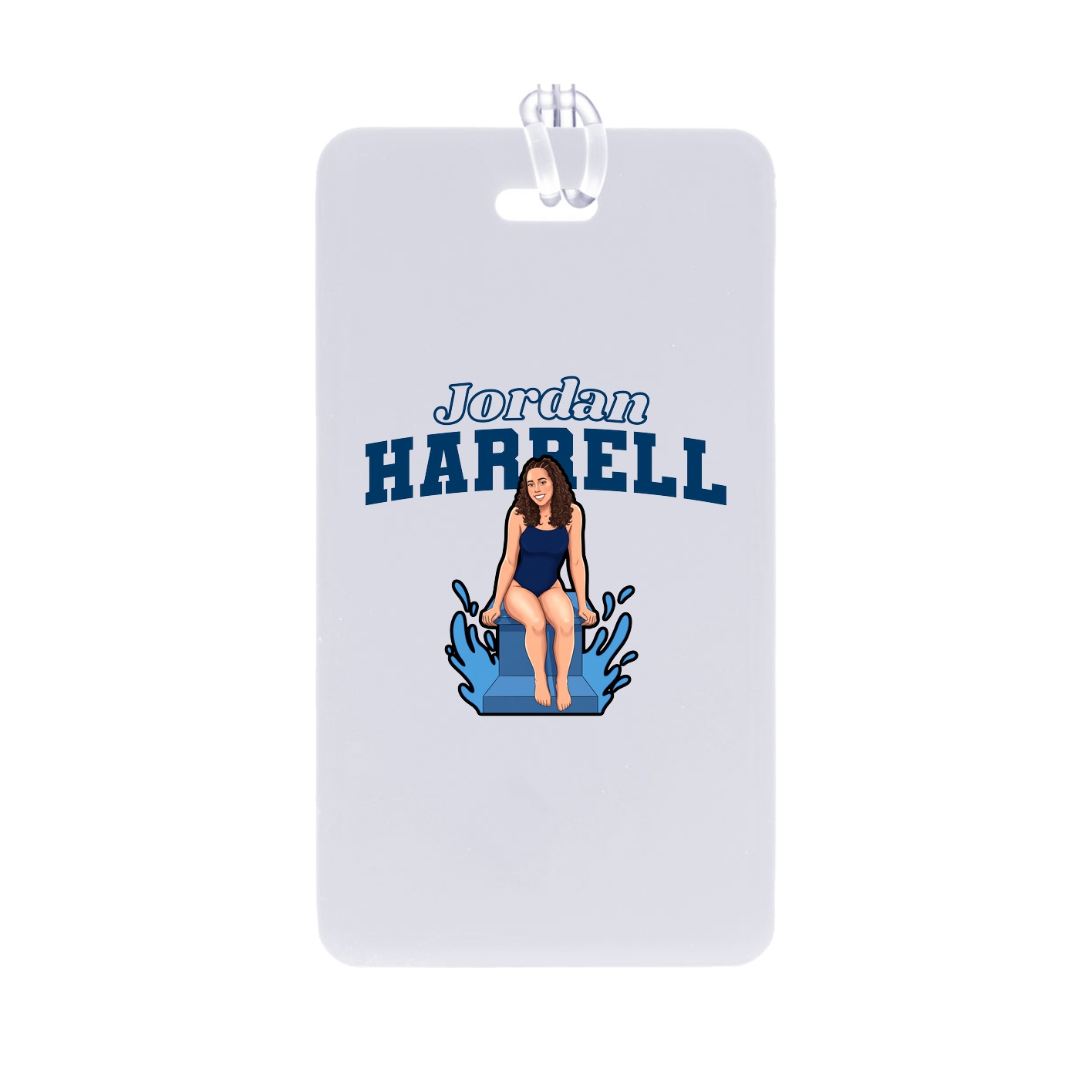 Bag Tag — Name Arch in Classic