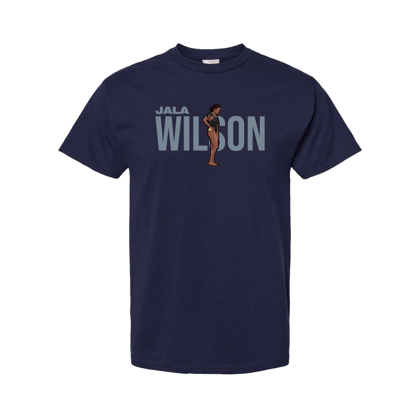 Youth Tee — Player Name in Navy