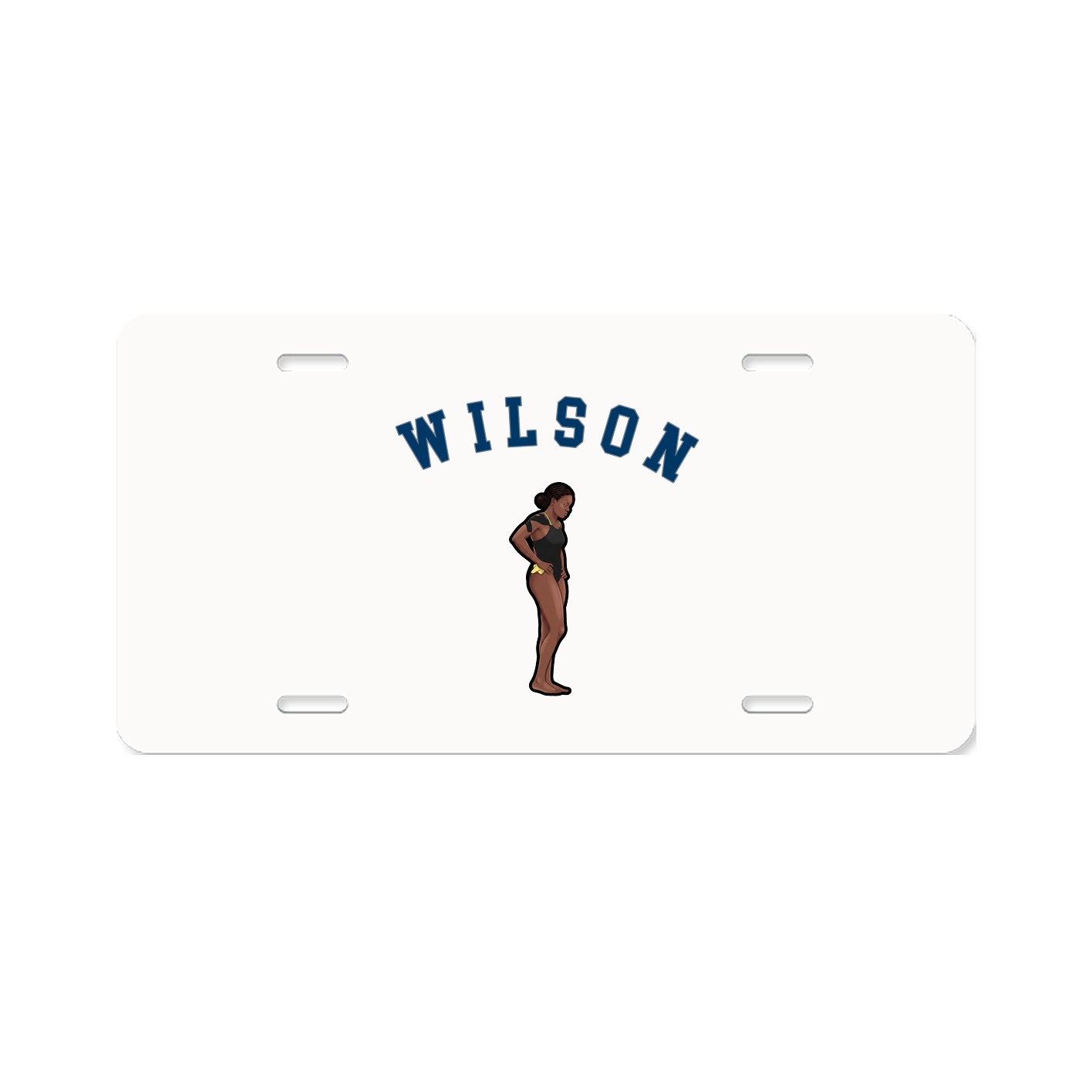 License Plate — Shirsey Arch in Classic