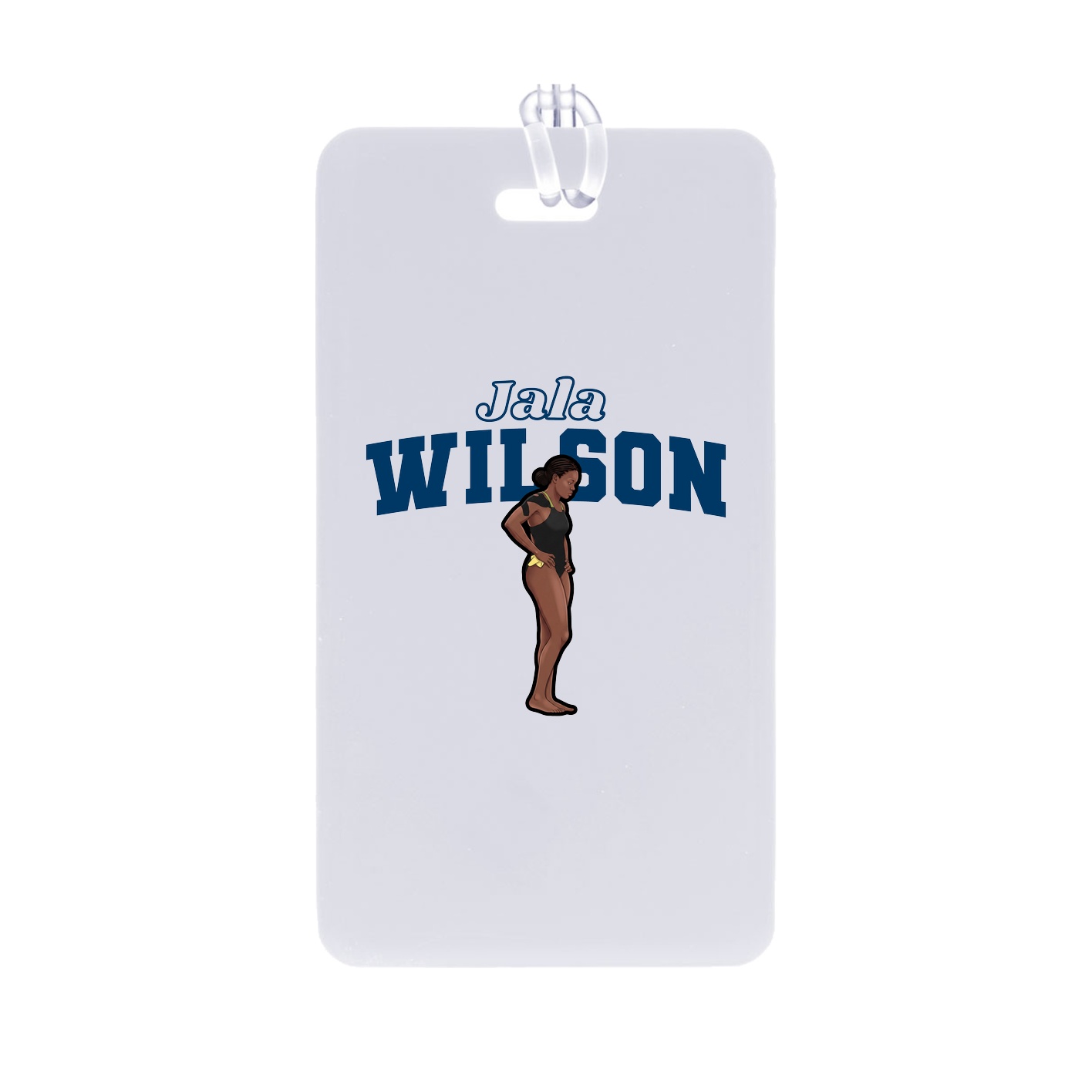 Bag Tag — Name Arch in Classic