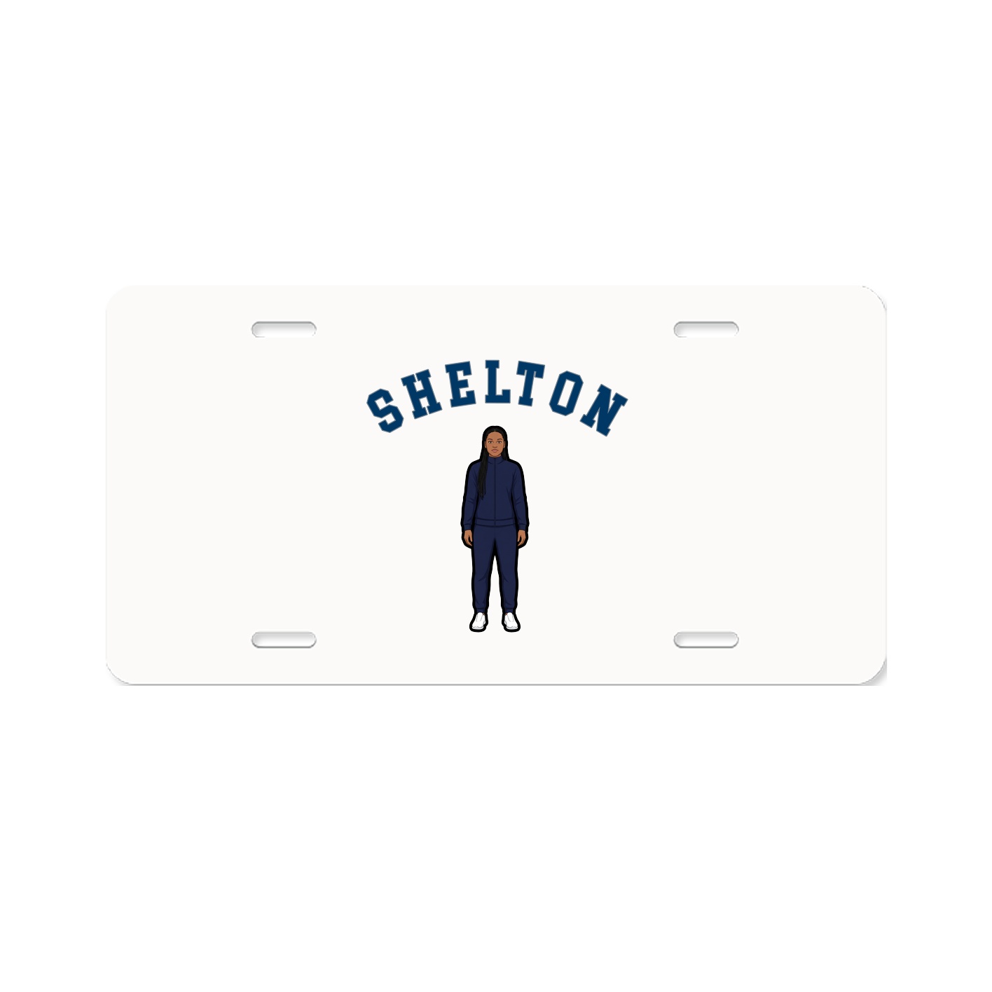 License Plate — Shirsey Arch in Classic