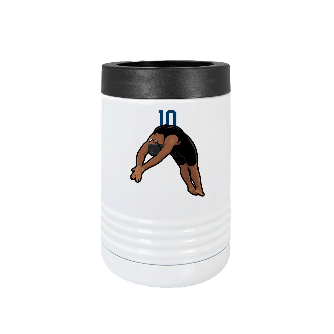 Beverage Holder — Number Top in White
