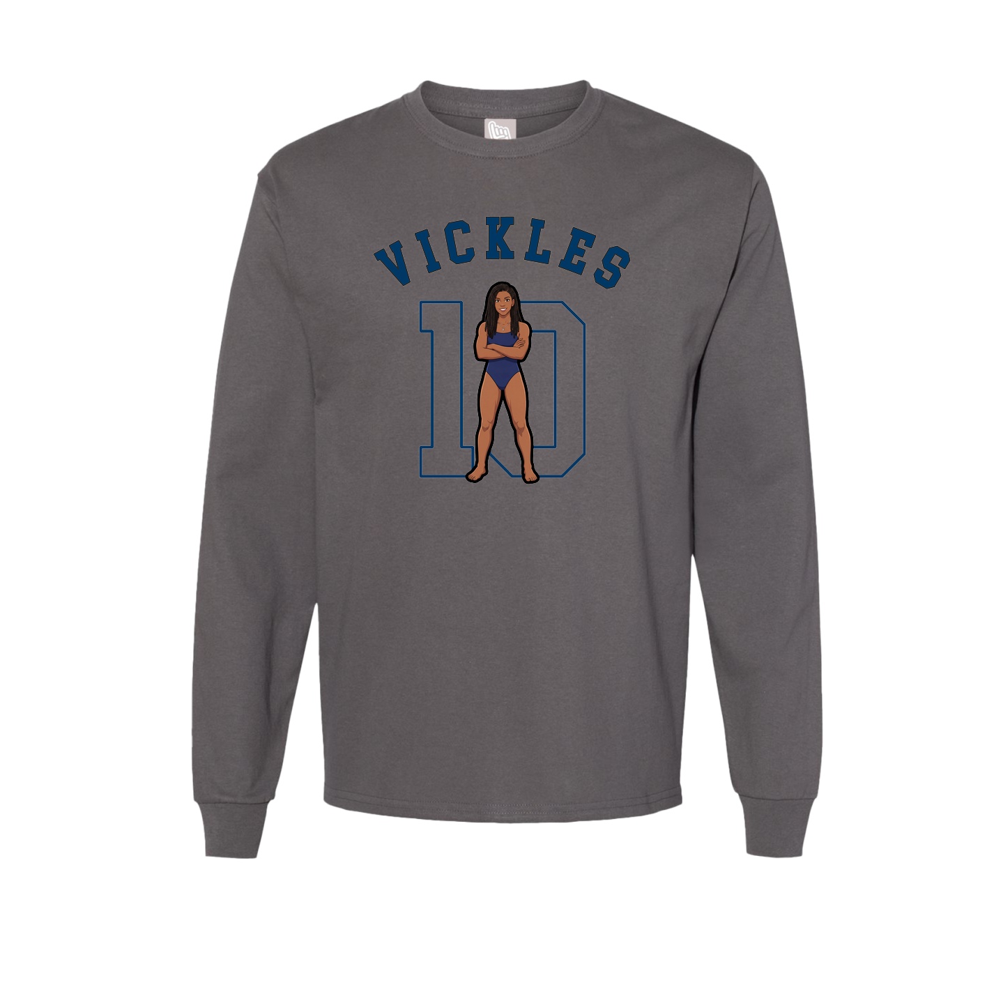 Long Sleeve Tee — Shirsey Arch in Grey