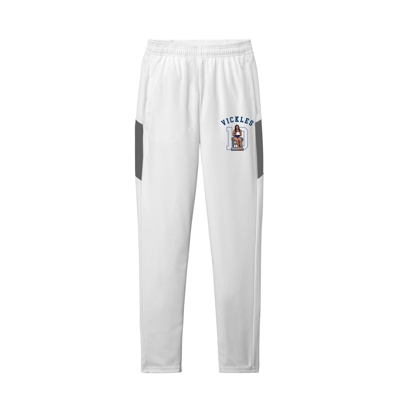 Team Travel Pant — Shirsey Arch in White/Grey