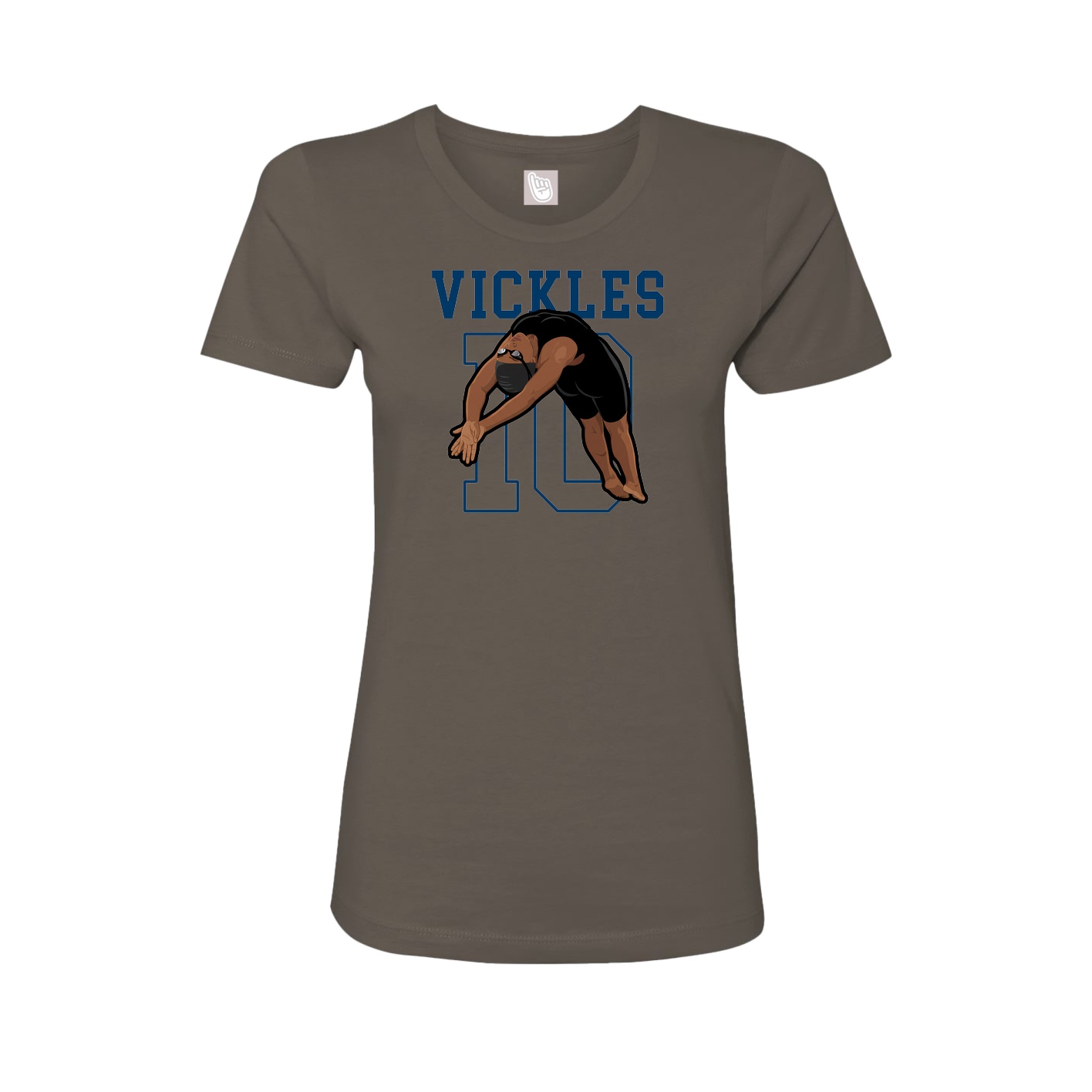 Fitted Women's Tee — Shirsey in Grey