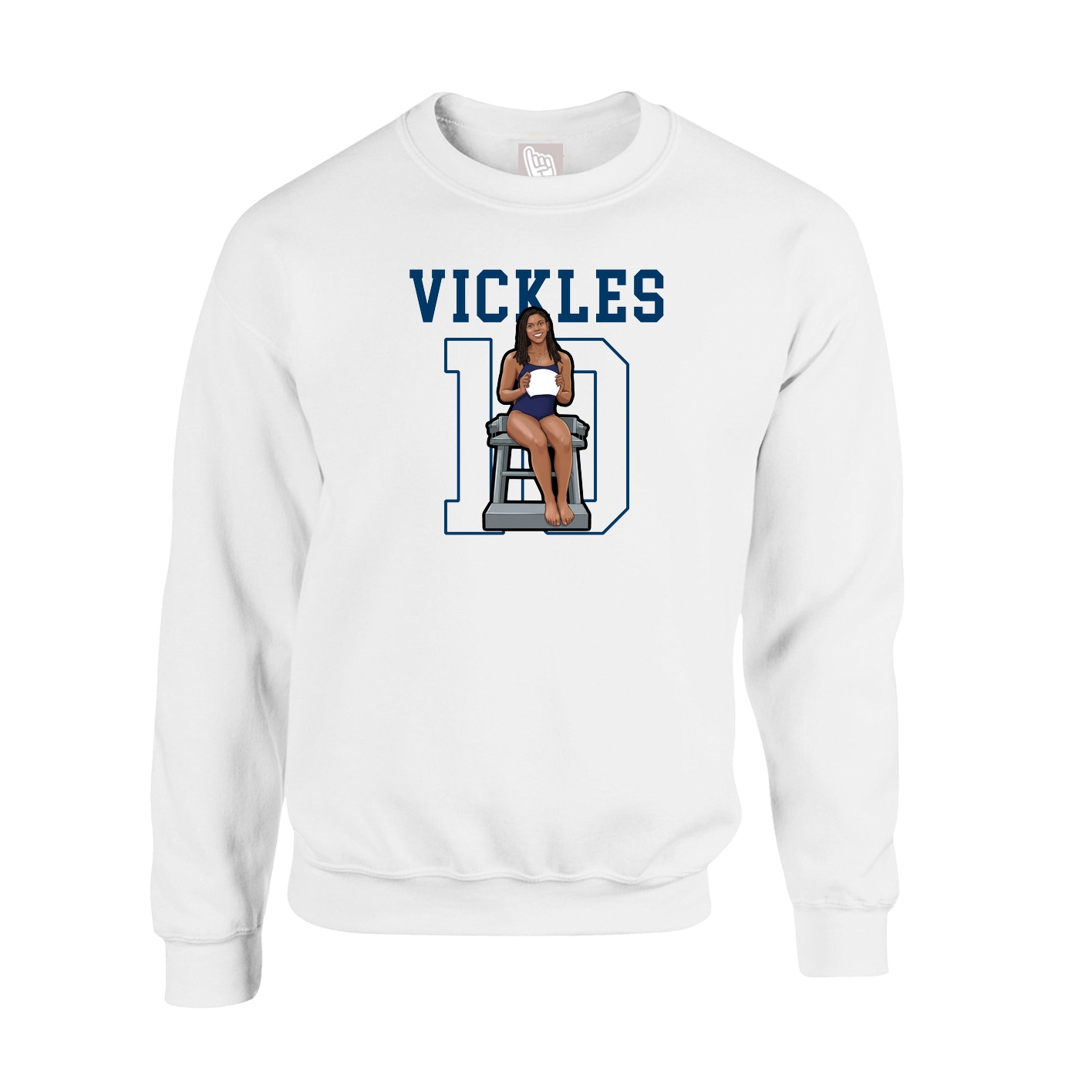 Fleece Crew — Shirsey in White
