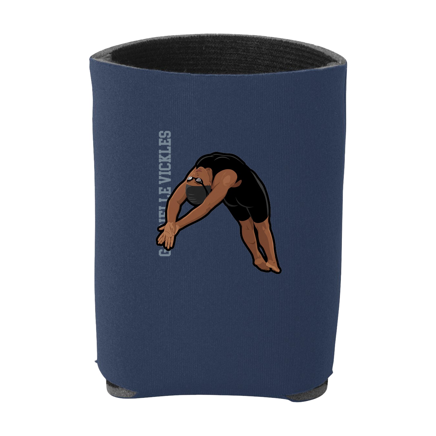 Can Holder — Name Vertical in Navy