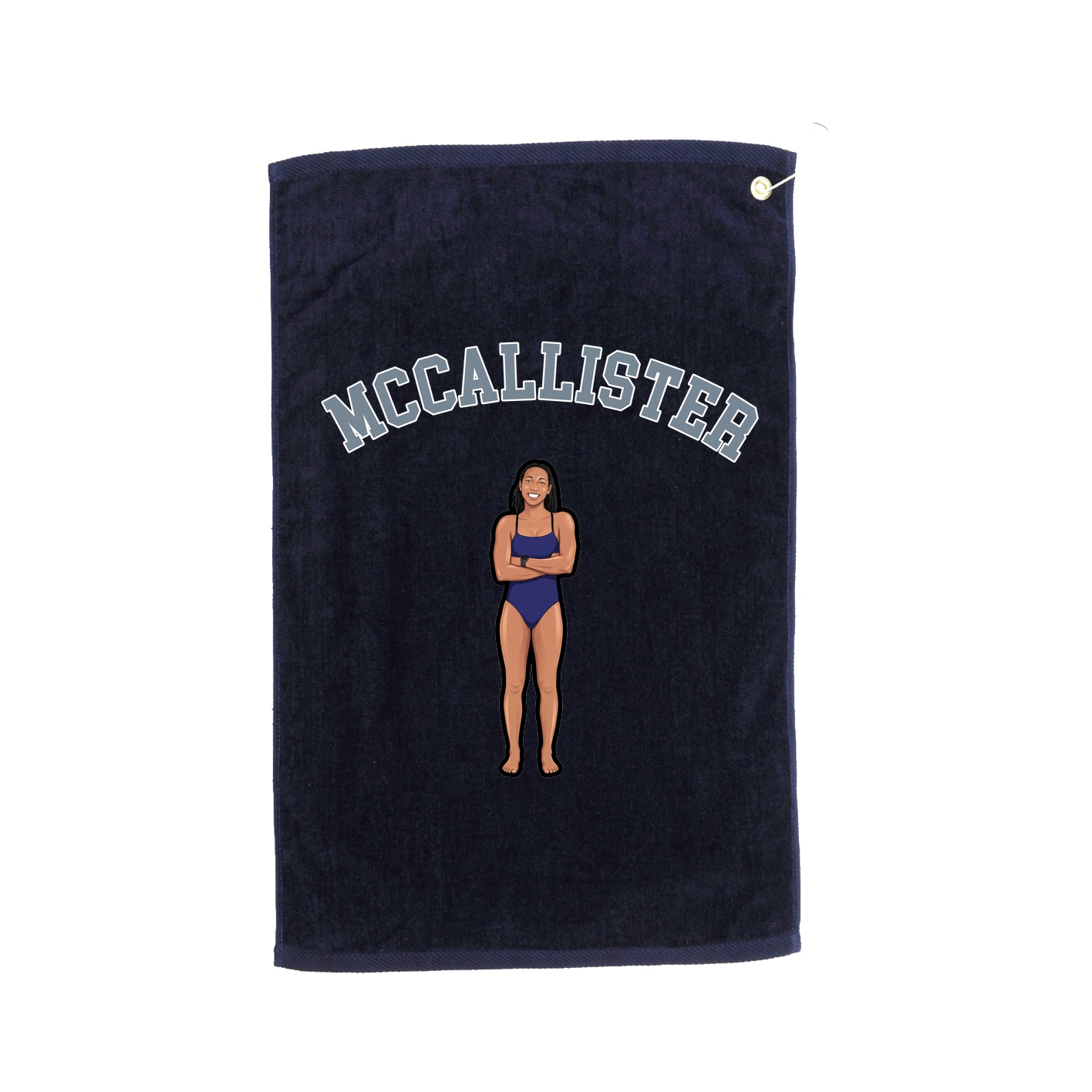 Golf Towel — Shirsey Arch in Navy