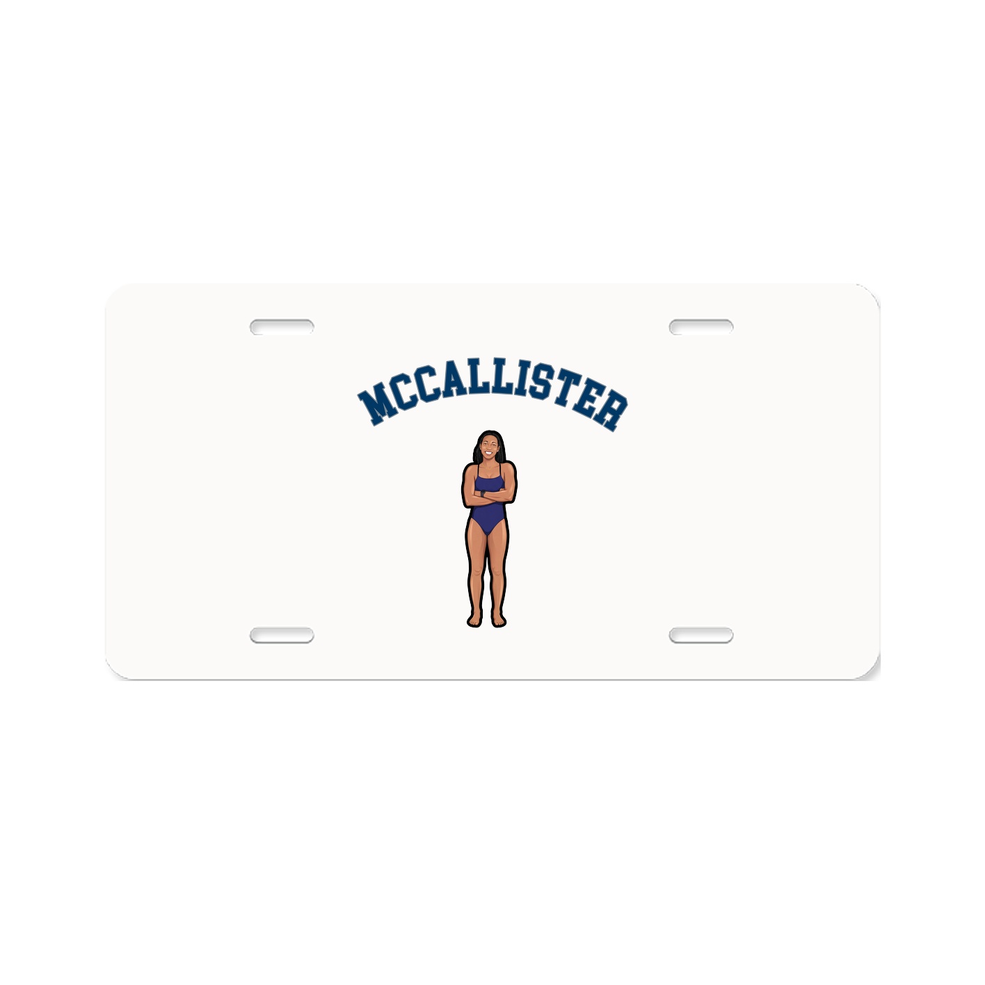 License Plate — Shirsey Arch in Classic