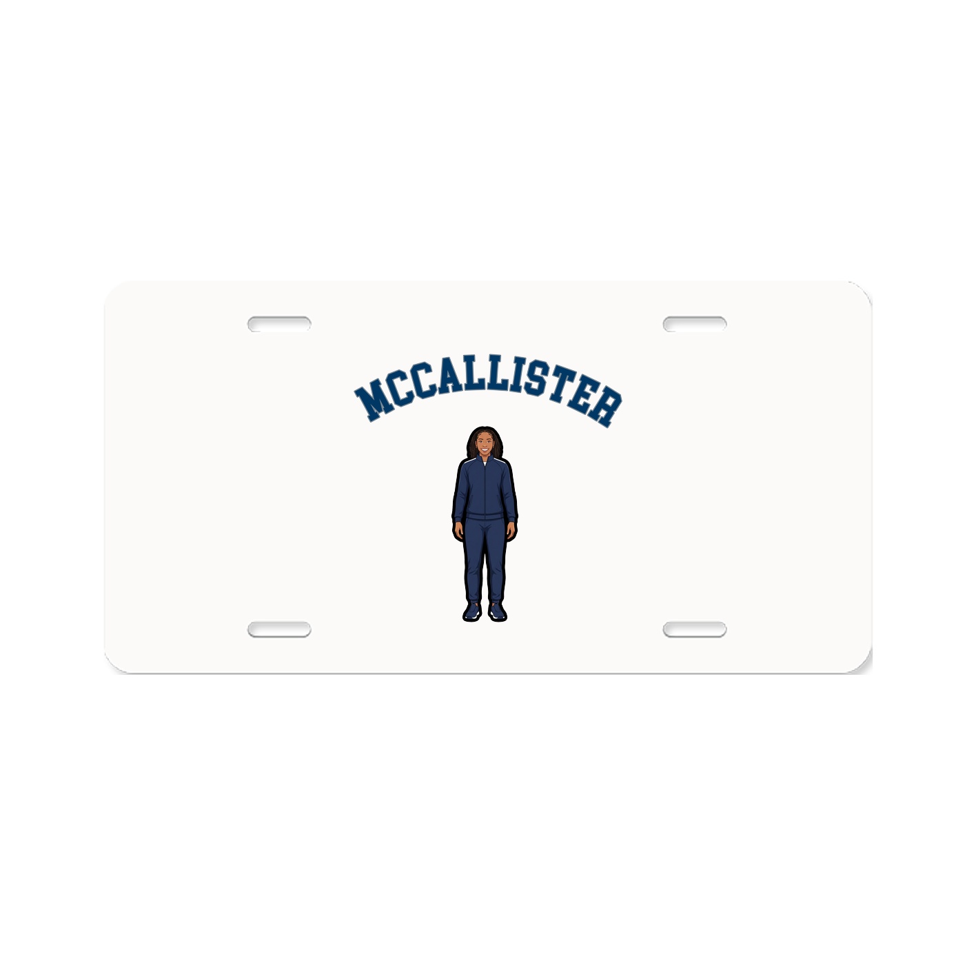 License Plate — Shirsey Arch in Classic