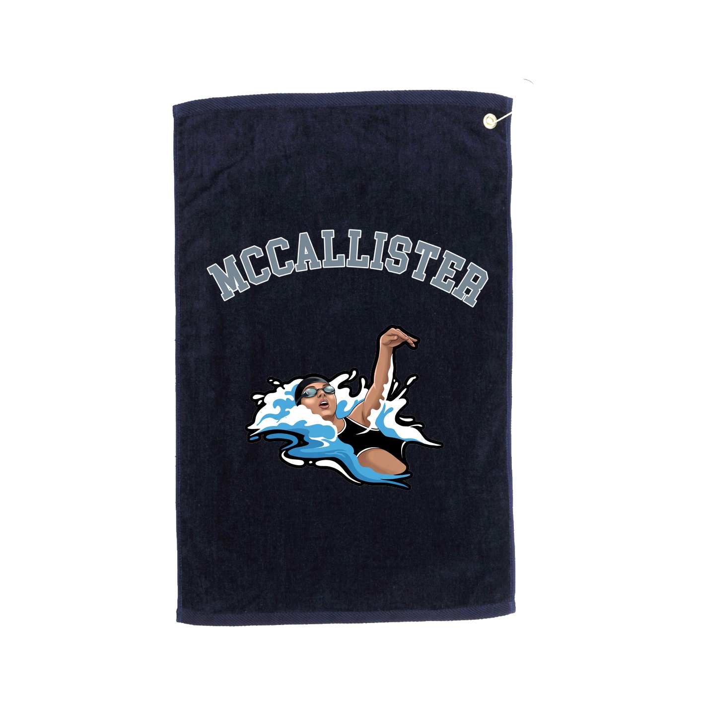 Golf Towel — Shirsey Arch in Navy