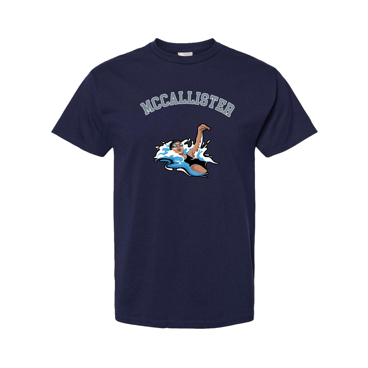 Youth Tee — Shirsey Arch in Navy