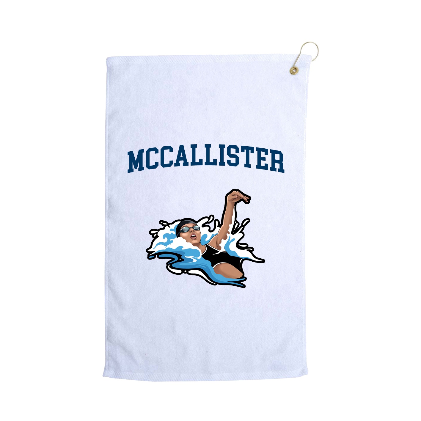 Golf Towel — Shirsey in White