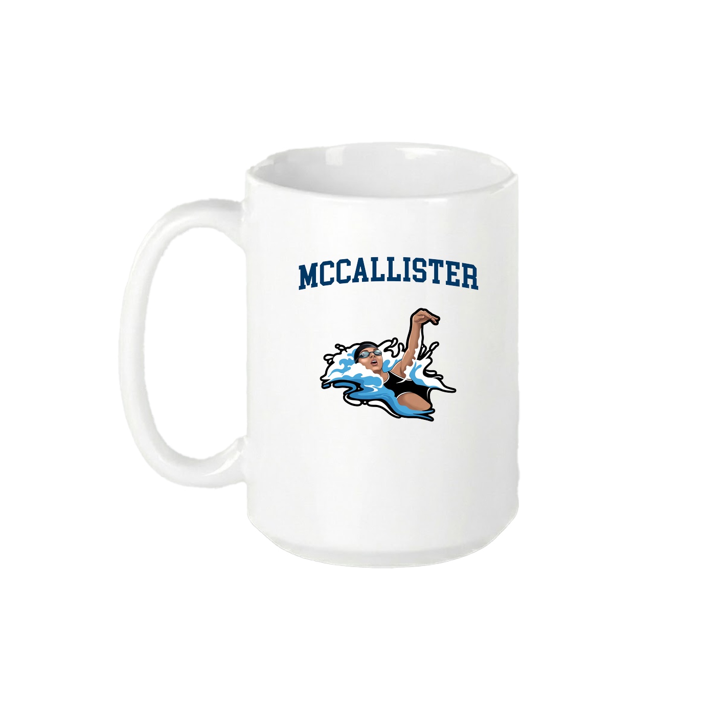 15oz Coffee Mug — Shirsey in White