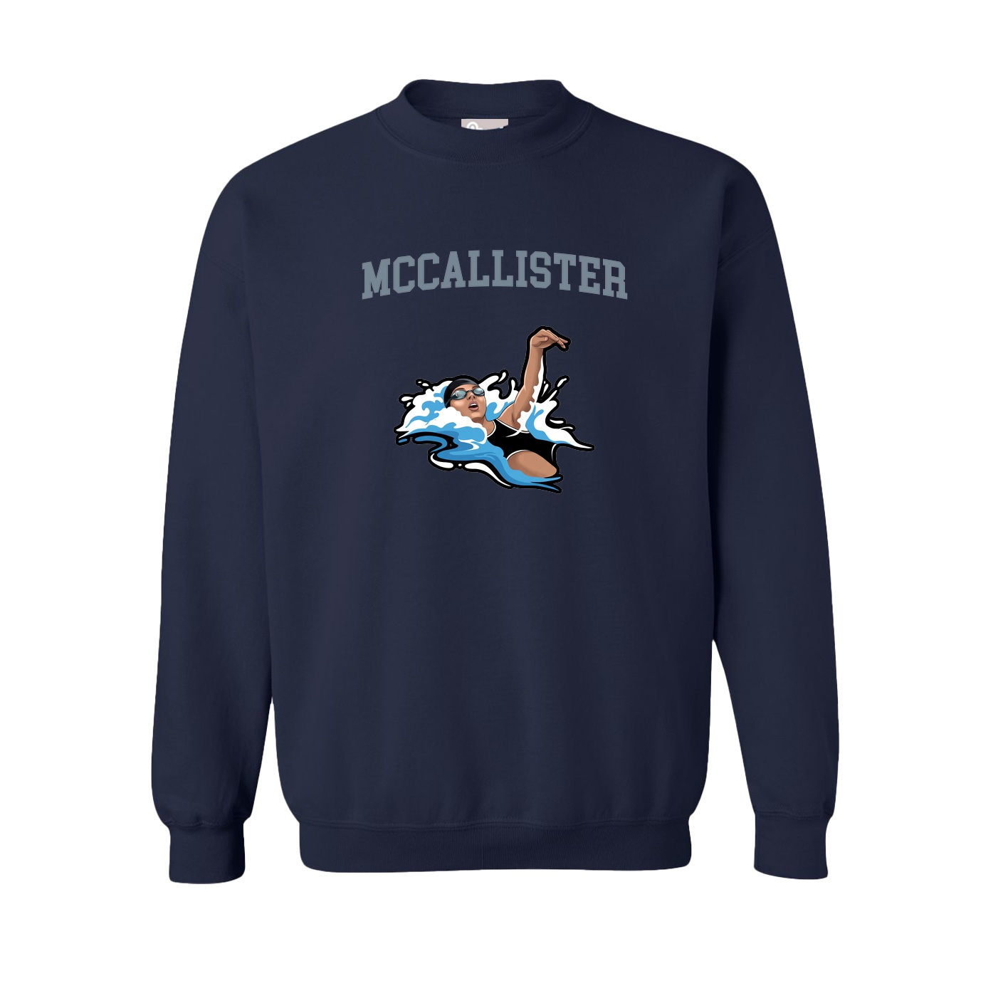 Fleece Crew — Shirsey in Navy